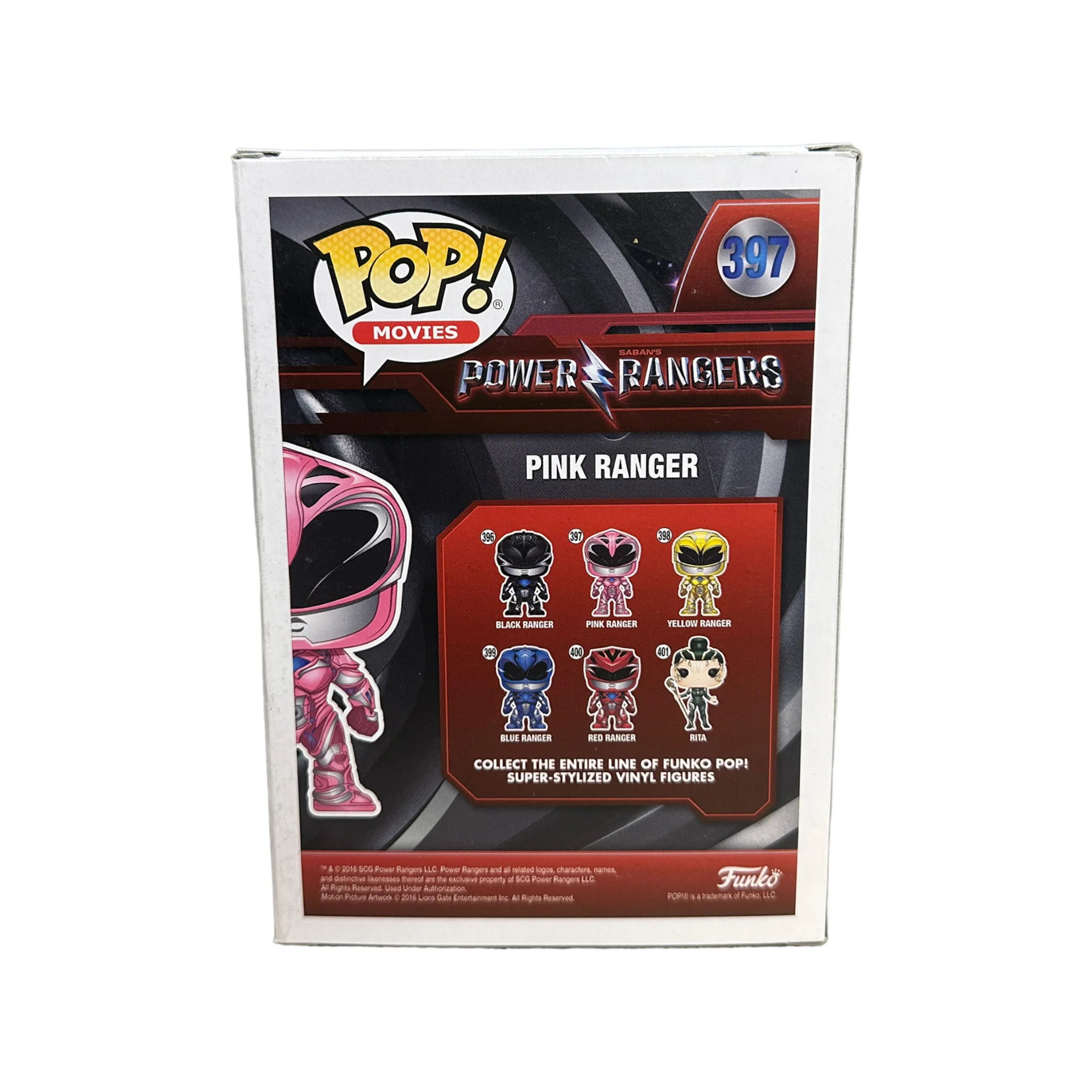 Pink Ranger #397 Funko Pop! - Power Rangers - Condition 8.5/10 - Image 3