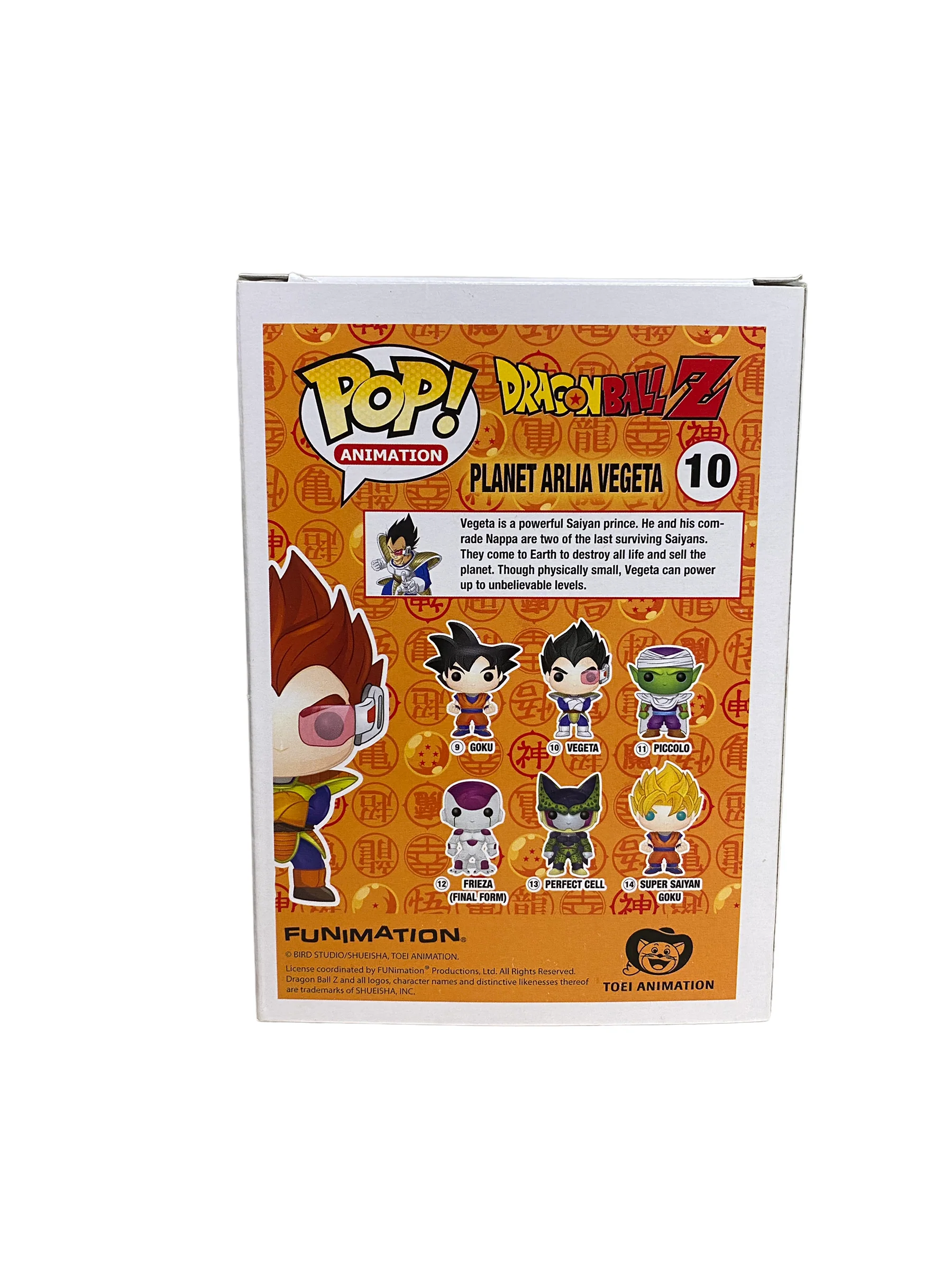 Planet Arlia Vegeta #10 Funko Pop! - Dragon Ball Z - NYCC 2014 Toy Tokyo Exclusive - Condition 8.5/10 - Image 4