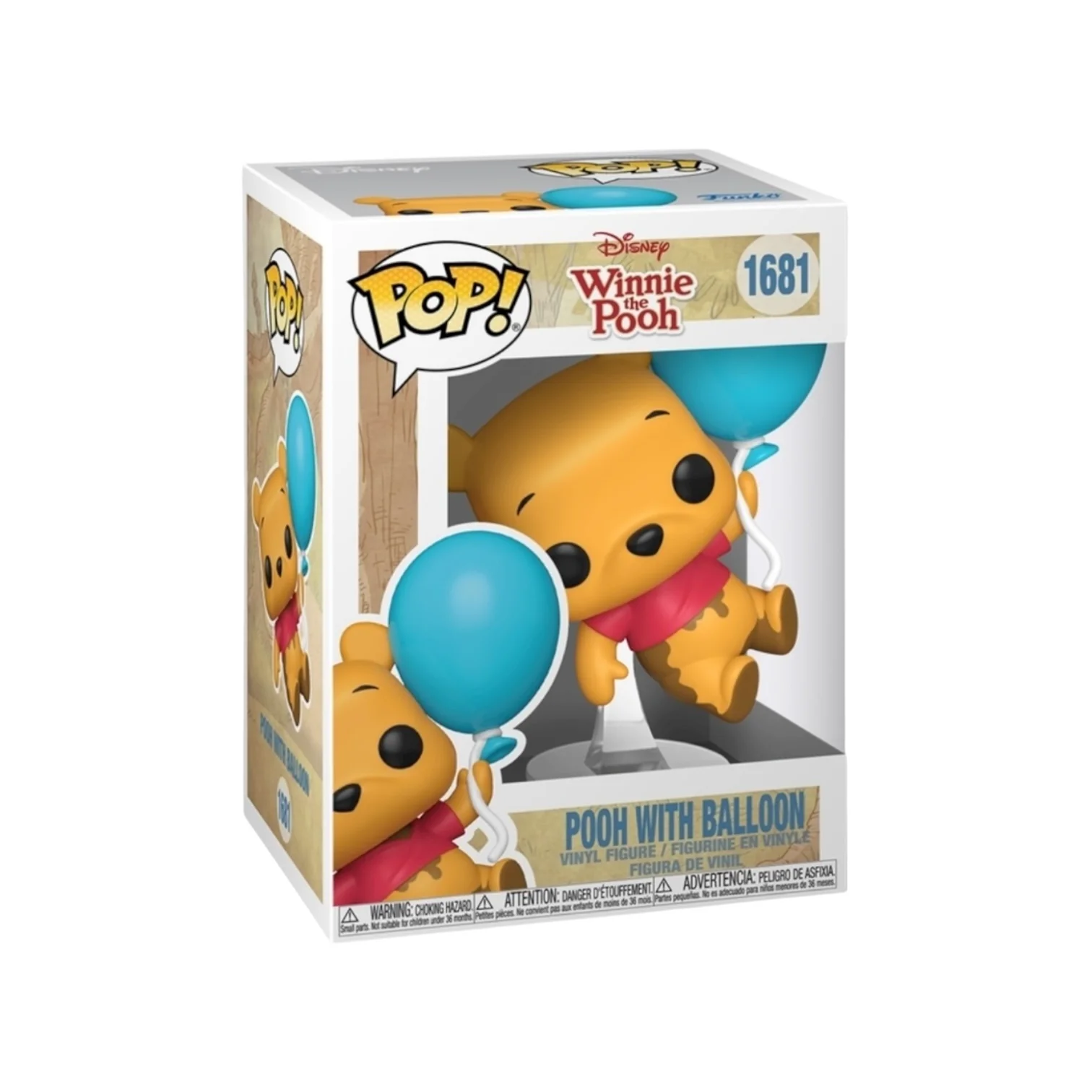 Pooh with Balloon #1681 Funko Pop!- Winnie The Pooh