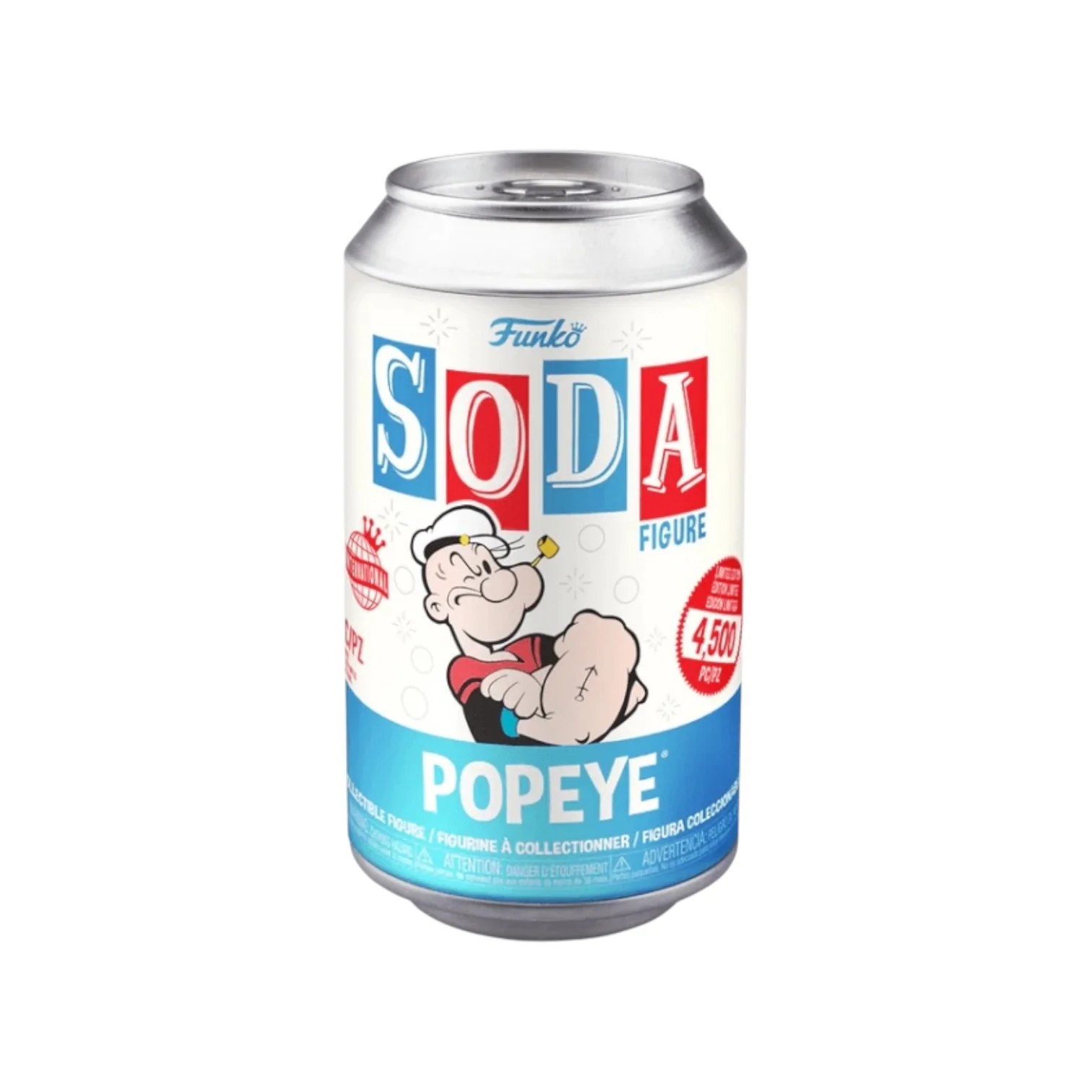 Popeye with Twisted Arm Chase Funko Soda Vinyl Figure! - Popeye - International LE1/750 Pcs