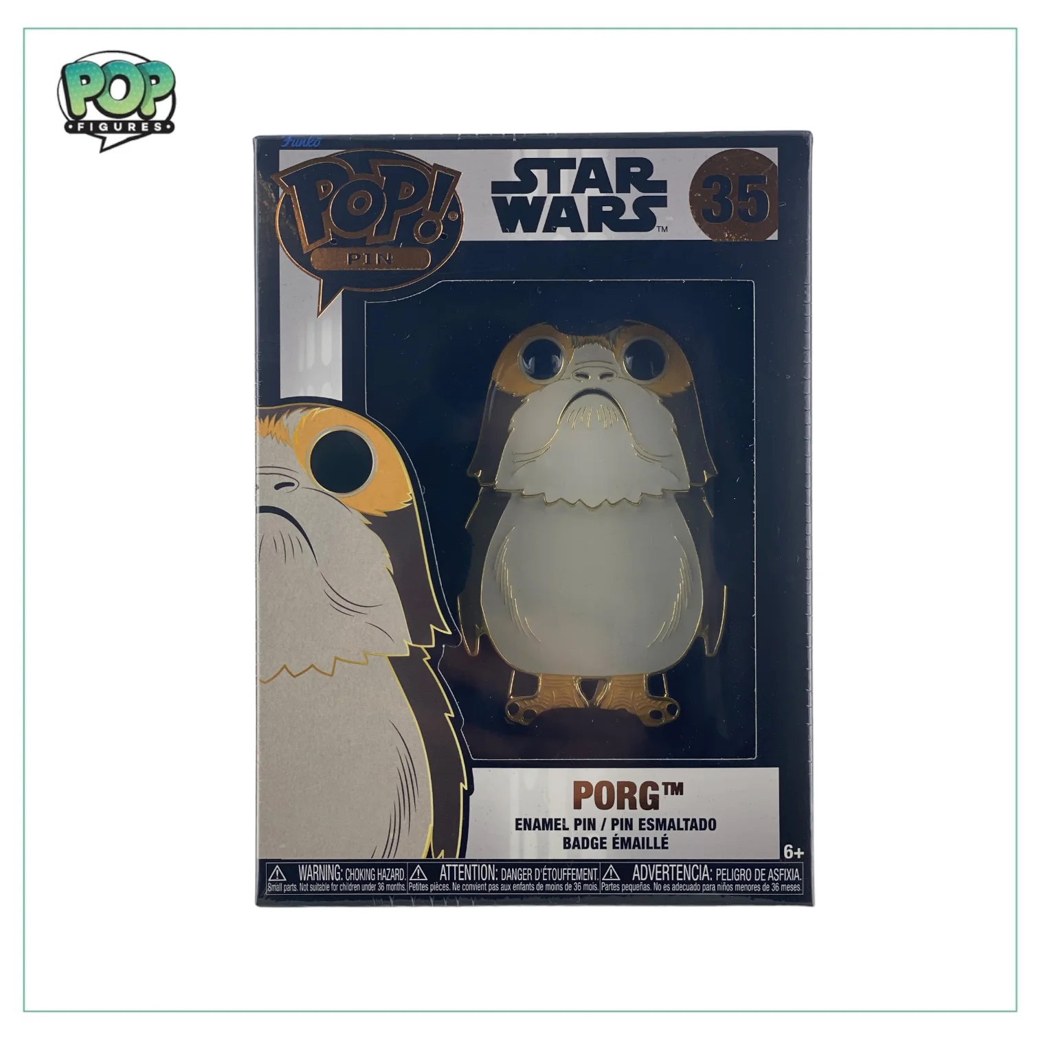 Porg #35 Enamel Pop! Pin - Star Wars