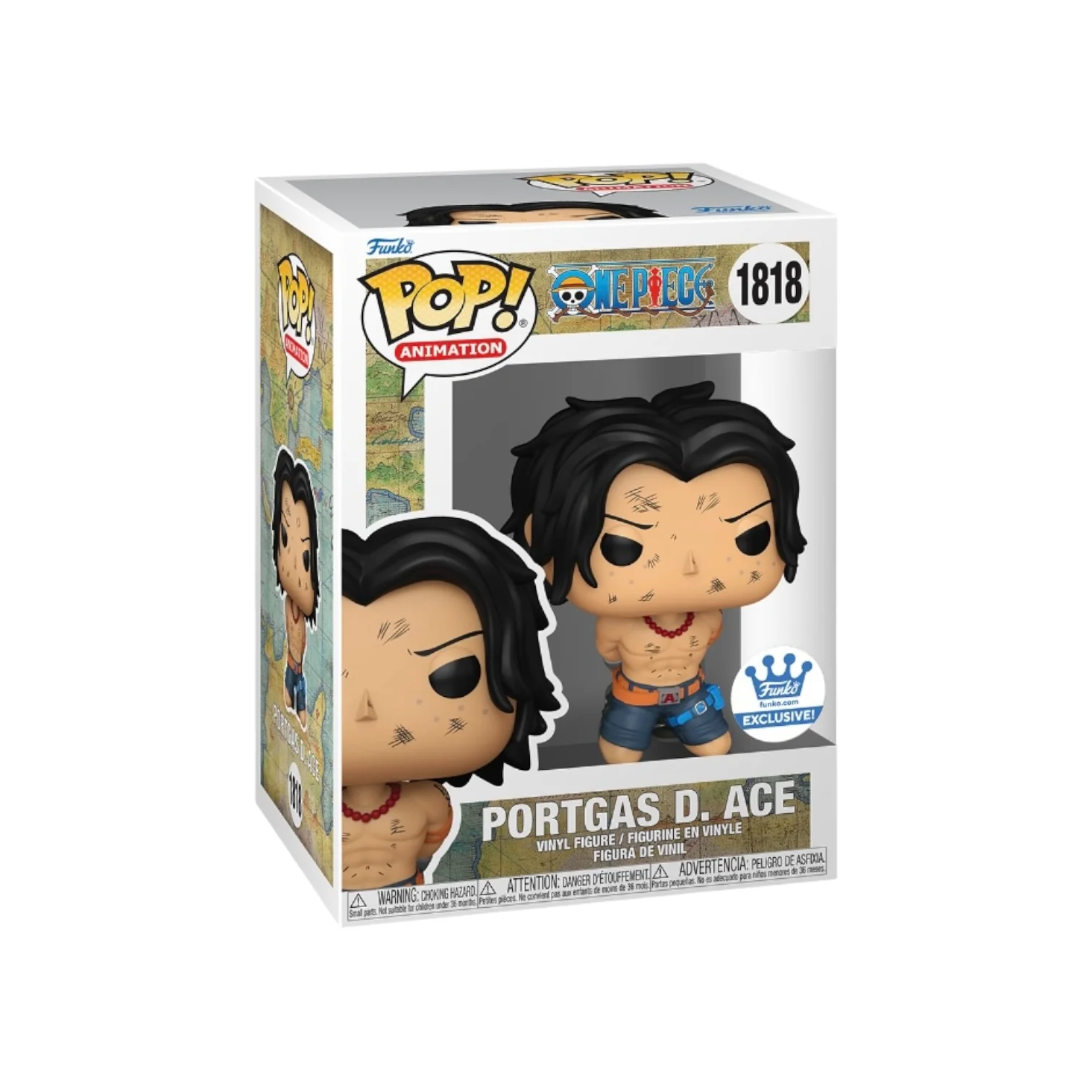 Portgas D. Ace #1818 (Execution) Funko Pop! - One Piece - Funko Shop Exclusive