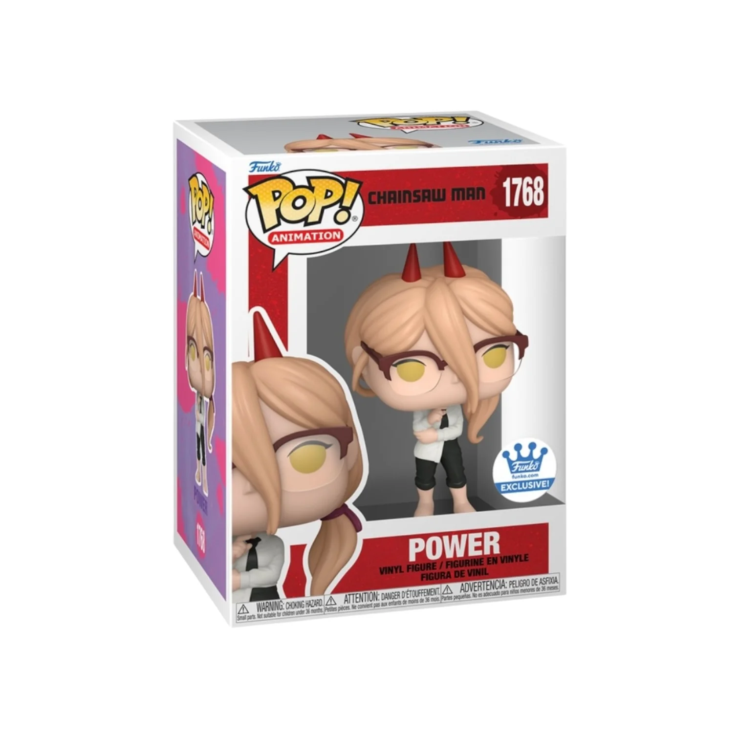 Power #1768 (Operation: Super-Smart) Funko Pop! - Chainsaw Man - Funko Shop Exclusive
