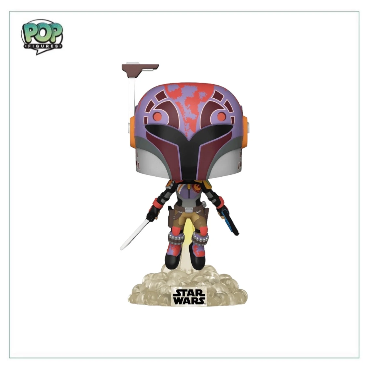 Power of the Galaxy: Sabine Wren #547 Funko Pop! - Star Wars - Amazon Exclusive - Image 2