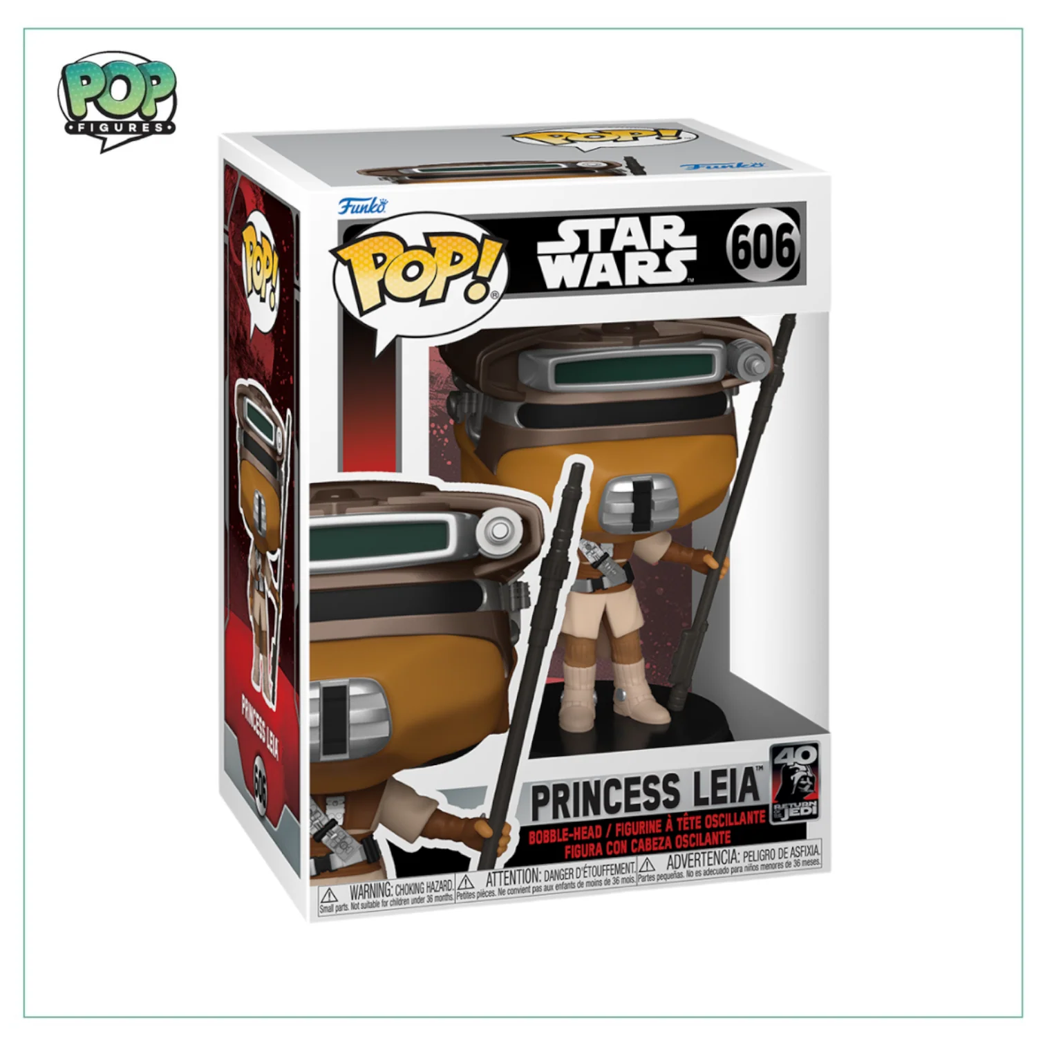 Princess Leia #606 Funko Pop! Star Wars - Return of the Jedi 40th