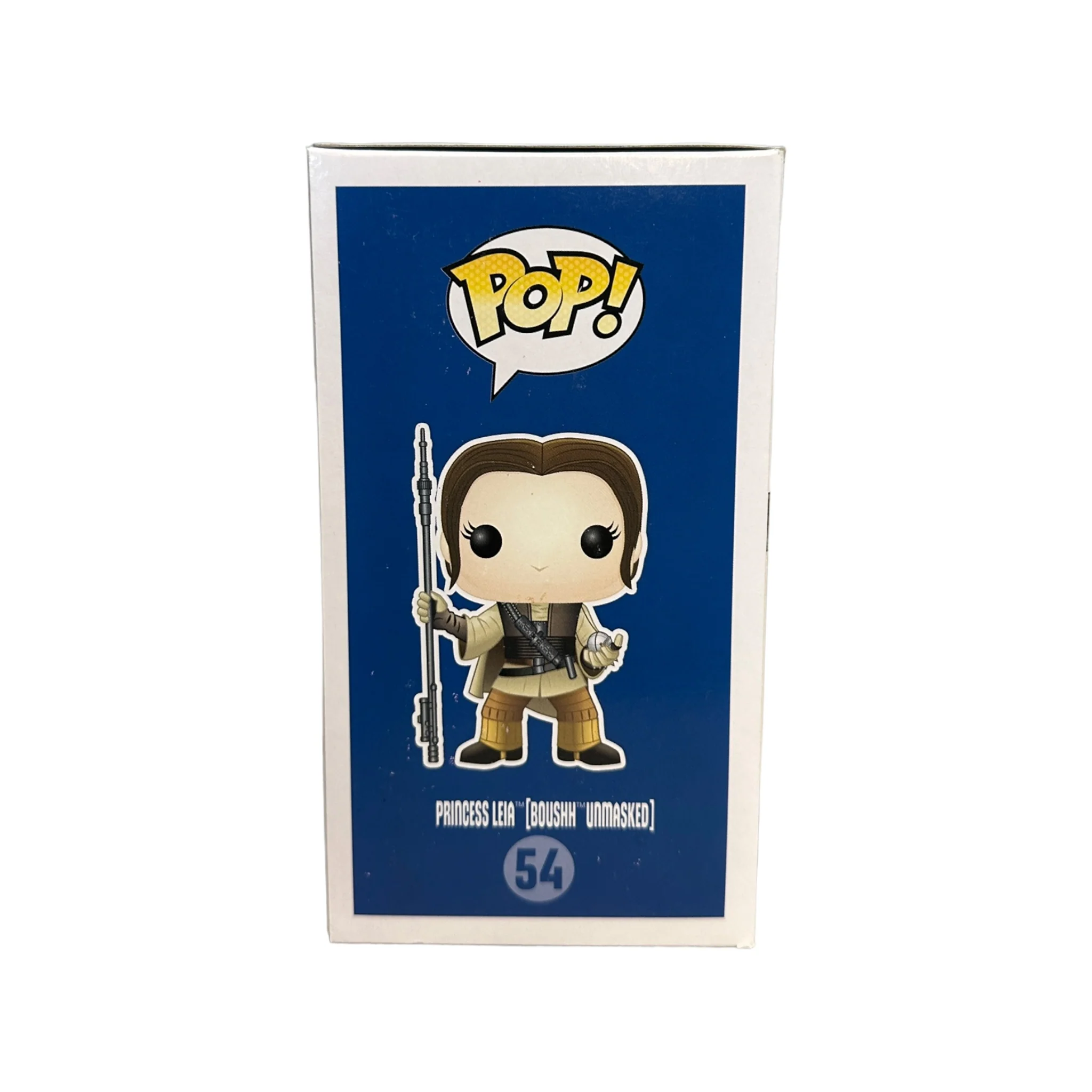 Princess Leia [Boushh Unmasked] #54 Funko Pop! - Star Wars - SDCC 2015 Official Convention Exclusive LE1008 Pcs - Condition 7.5/10 - Image 4
