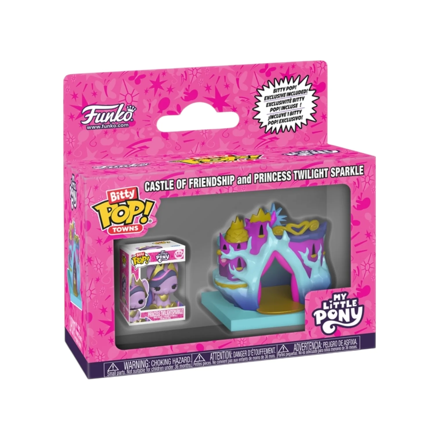 Princess Twilight Sparkle and Castle Of Friendship Funko Bitty Pop Town - My Little Pony