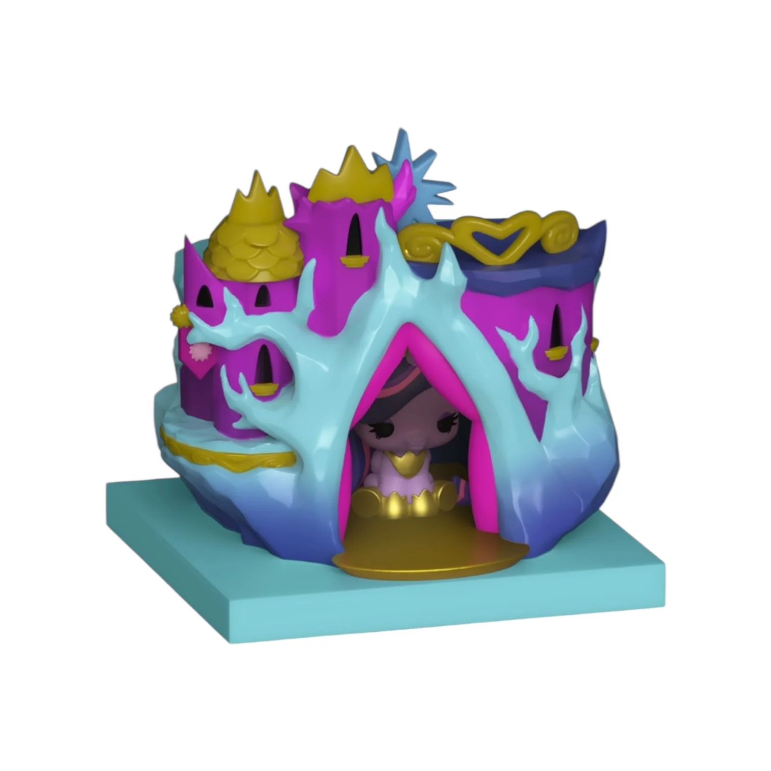 Princess Twilight Sparkle and Castle Of Friendship Funko Bitty Pop Town - My Little Pony - Image 2