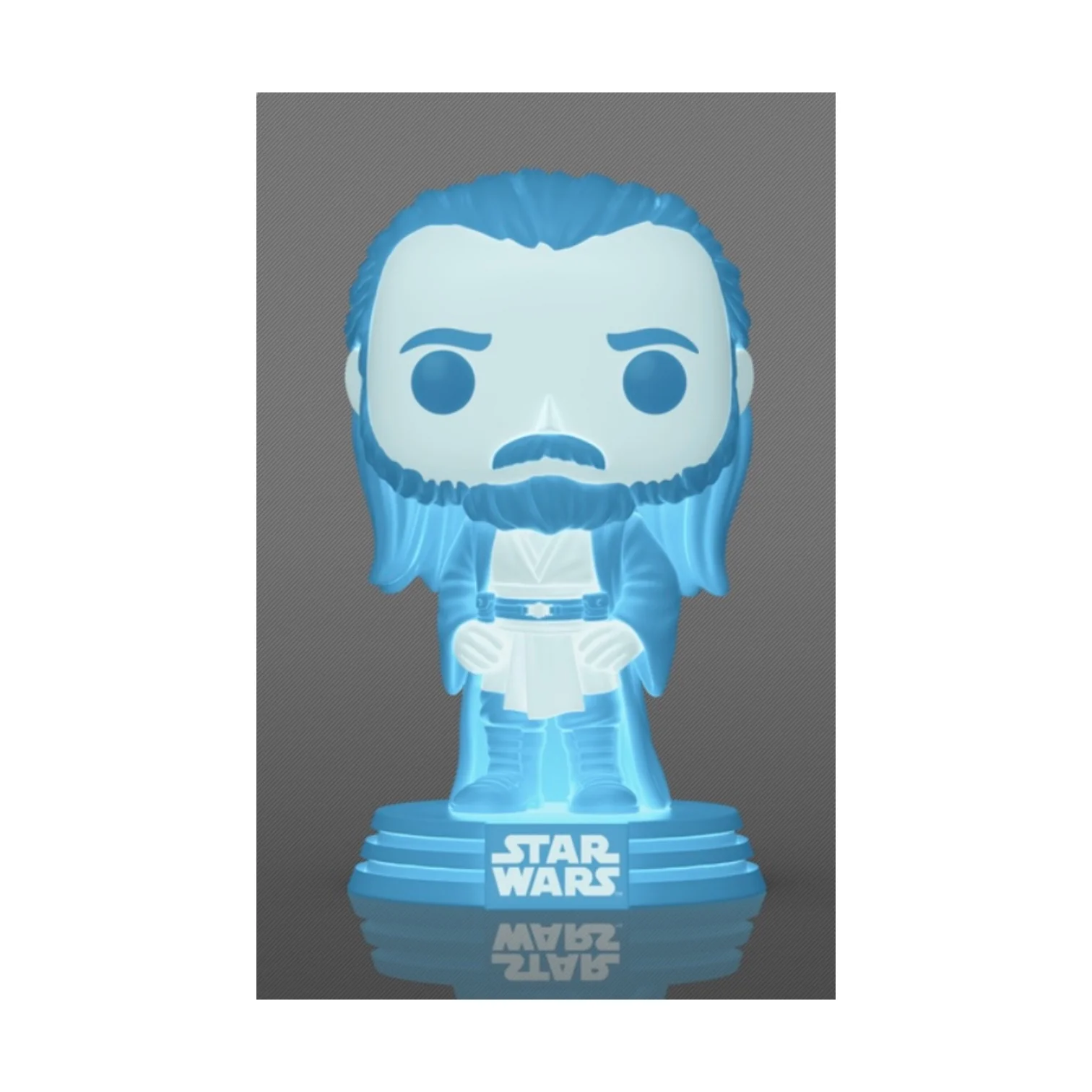 Qui-Gon Jinn (Force Ghost) #778 (Glows in the Dark) Funko Pop! - Star Wars: Obi-Wan Kenobi - GameStop Exclusive - Image 2