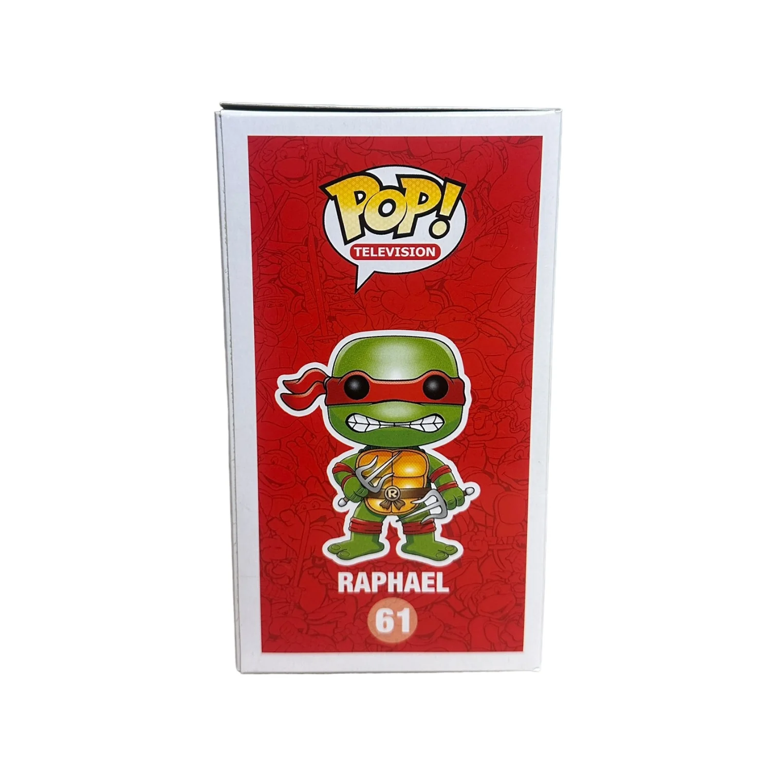 Raphael #61 (Grayscale Metallic) Funko Pop! - Teenage Mutant Ninja Turtle - ACCC 2013 Exclusive LE500 Pcs - Condition 9/10 - Image 4
