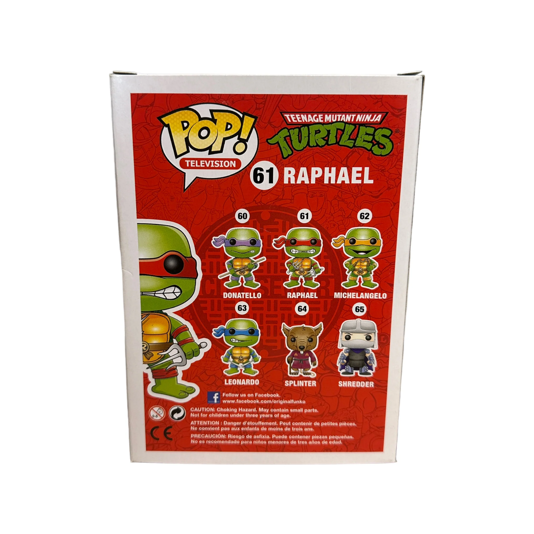 Raphael #61 (Metallic) Funko Pop! - Teenage Mutant Ninja Turtles - SDCC 2013 Exclusive LE1008 Pcs - Condition 8.75/10 - Image 3