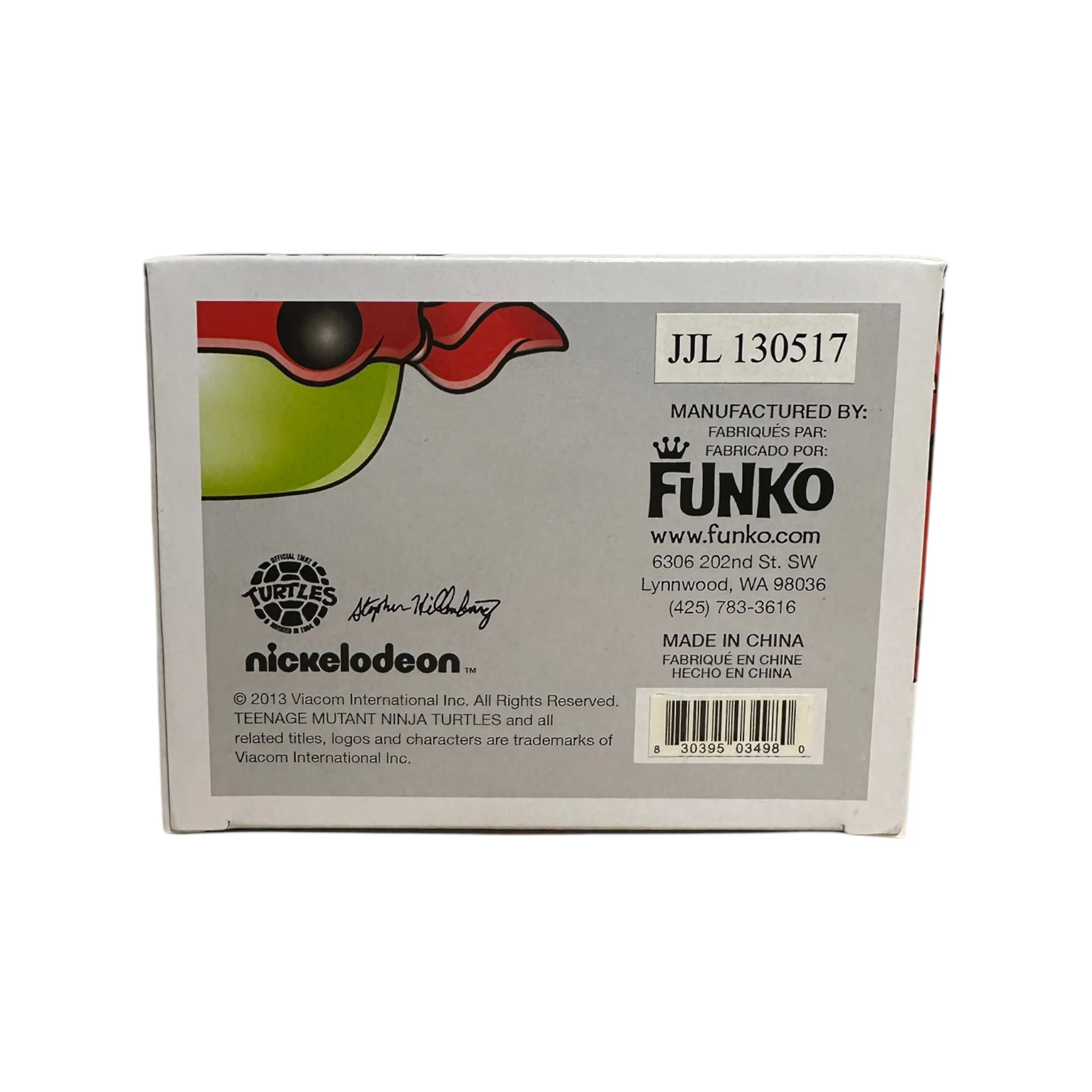 Raphael #61 (Metallic) Funko Pop! - Teenage Mutant Ninja Turtles - SDCC 2013 Exclusive LE1008 Pcs - Condition 8.75/10 - Image 5