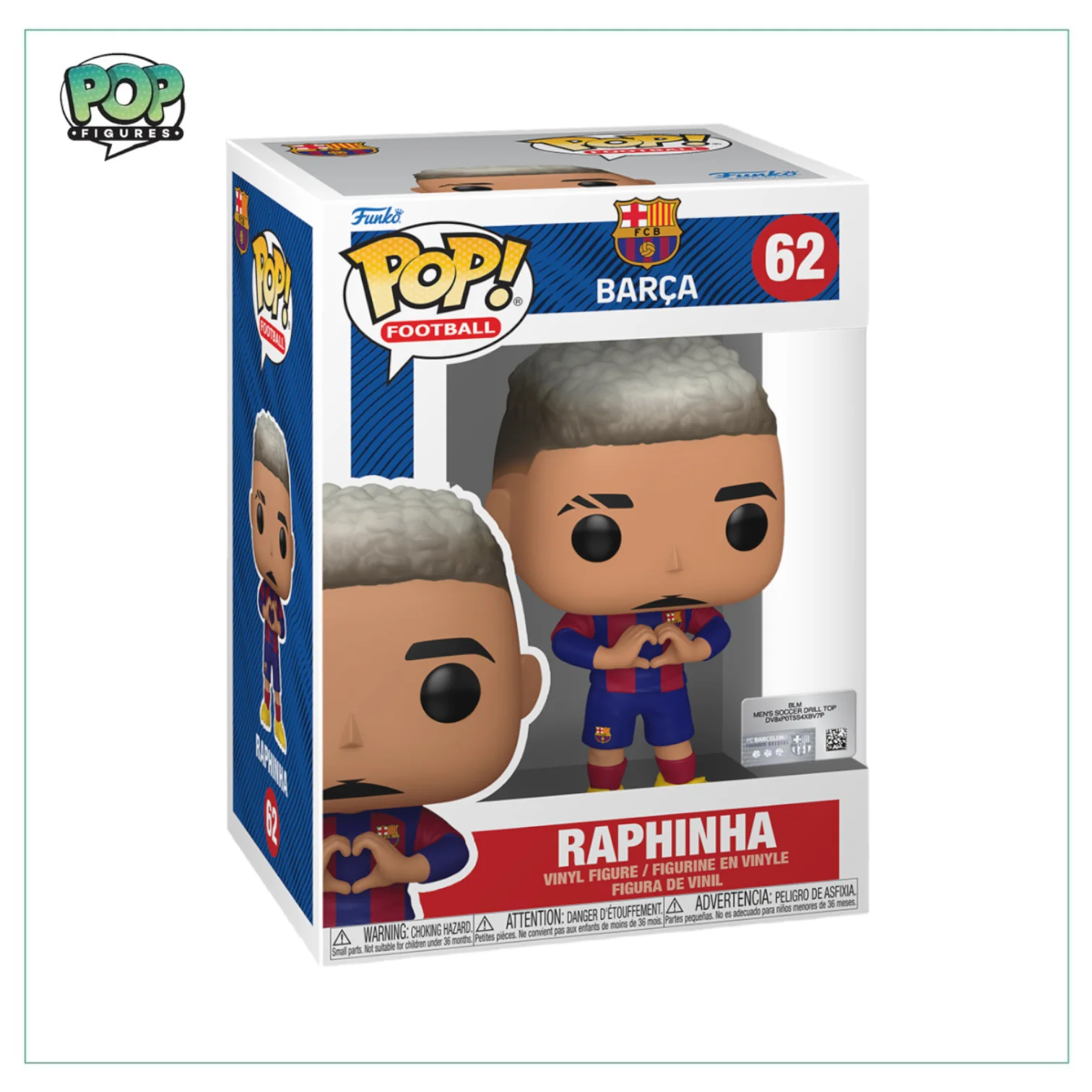 Raphinha #62 Funko Pop! Barcelona