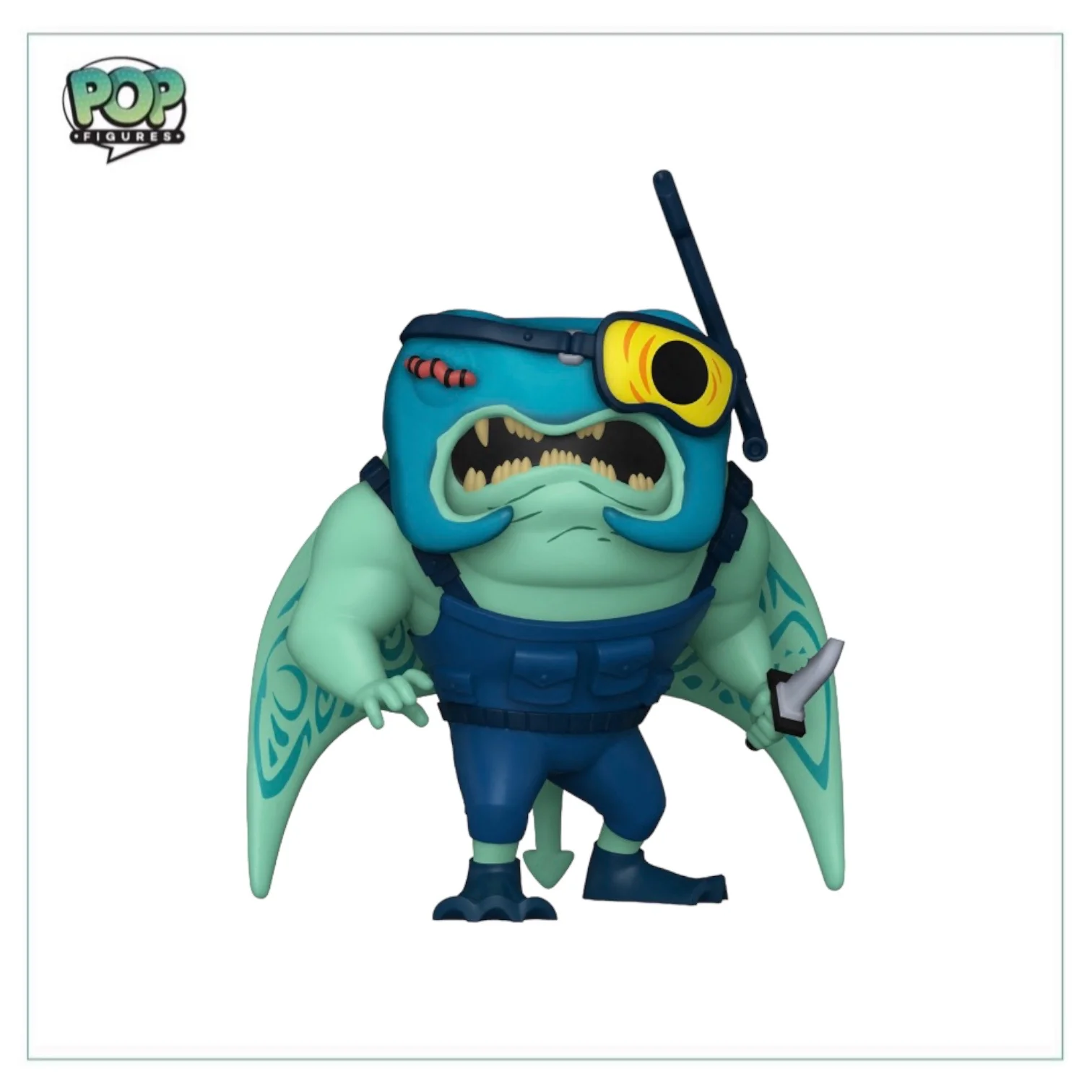 Ray Fillet #1390 Funko Pop! - Teenage Mutant Ninja Turtles Mutant Mayhem - NYCC 2023 Shared Exclusive - Image 2