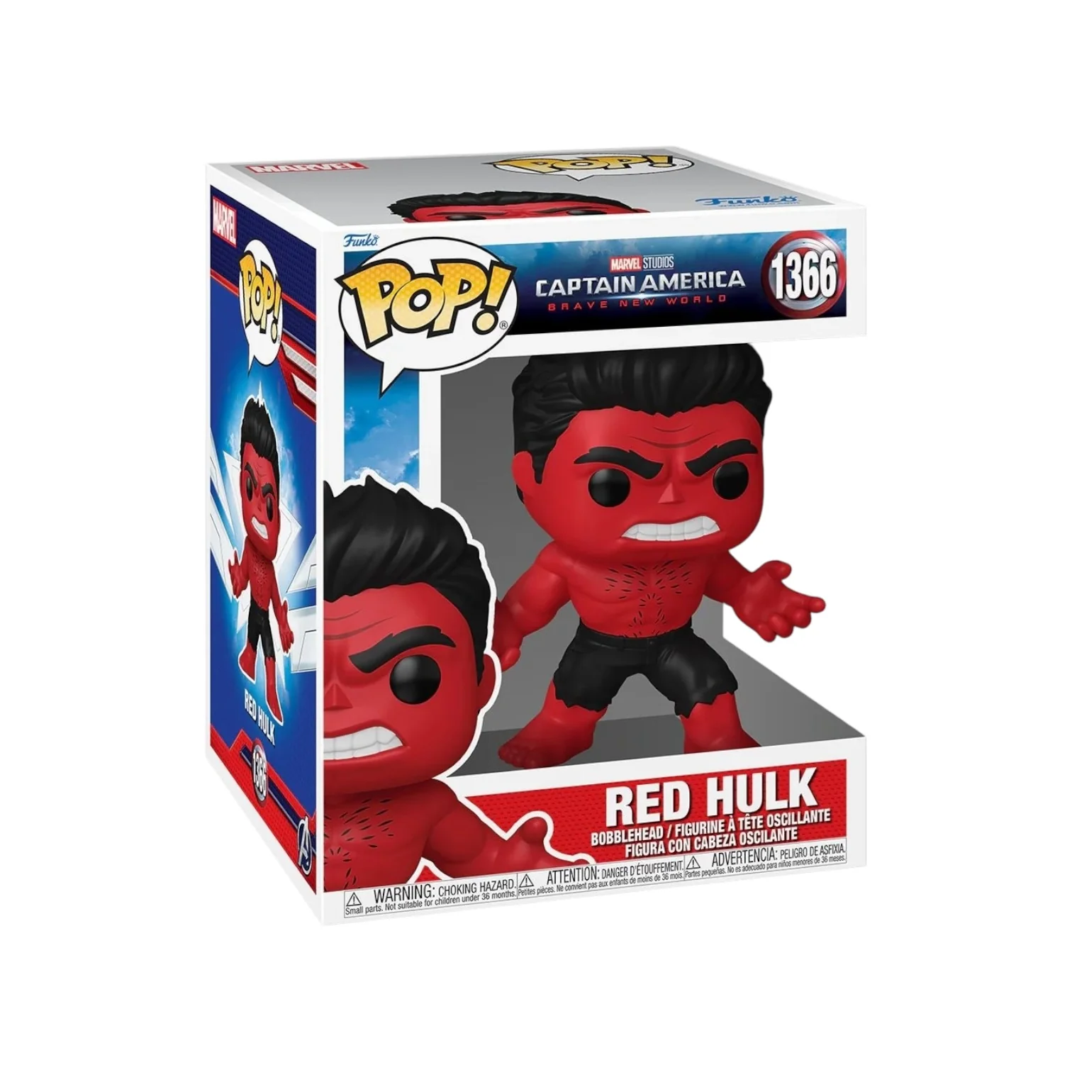 Red Hulk #1366 Funko Pop! Super - Captain America: Brave New World - Coming Soon