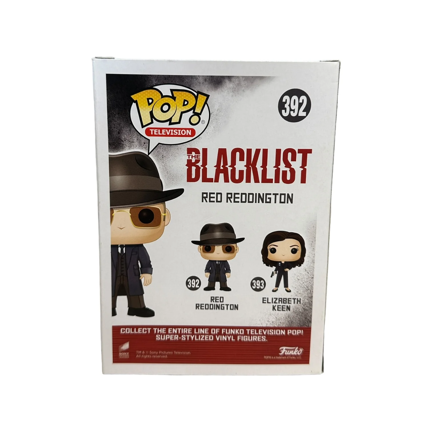 Red Reddington #392 Funko Pop! - The Blacklist - 2016 Pop! - Condition 7.5/10 - Image 3