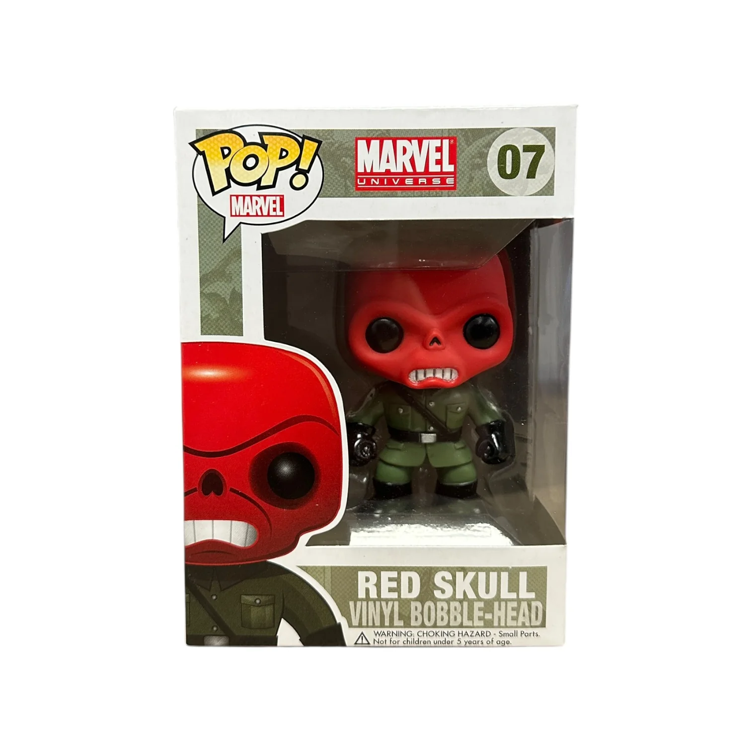 Red Skull #07 Funko Pop! - Marvel Universe - 2011 Pop! - Condition 8/10