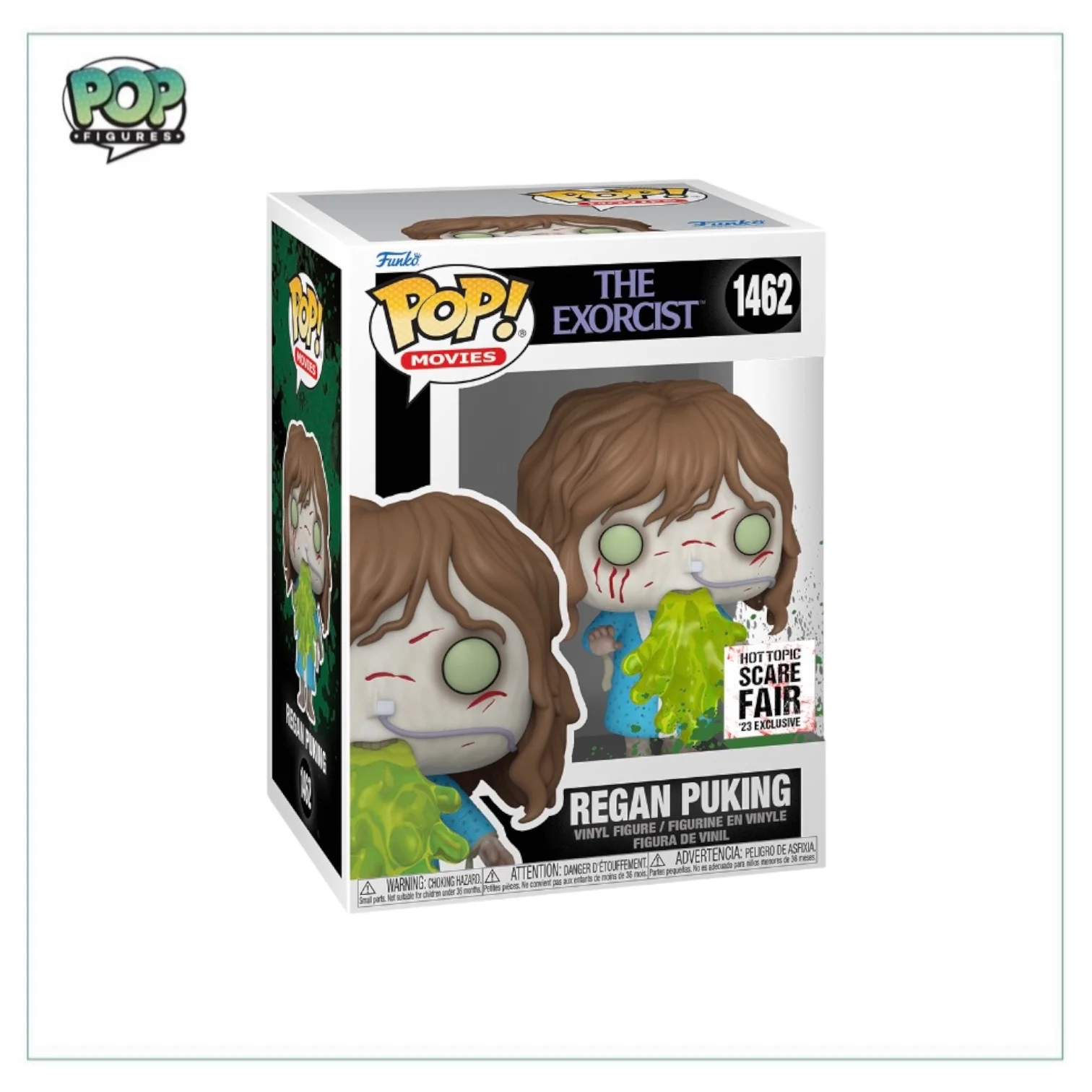 Regan Puking #1462 Funko Pop! - The Exorcist - Hot Topic Scare Fare 2023 Exclusive