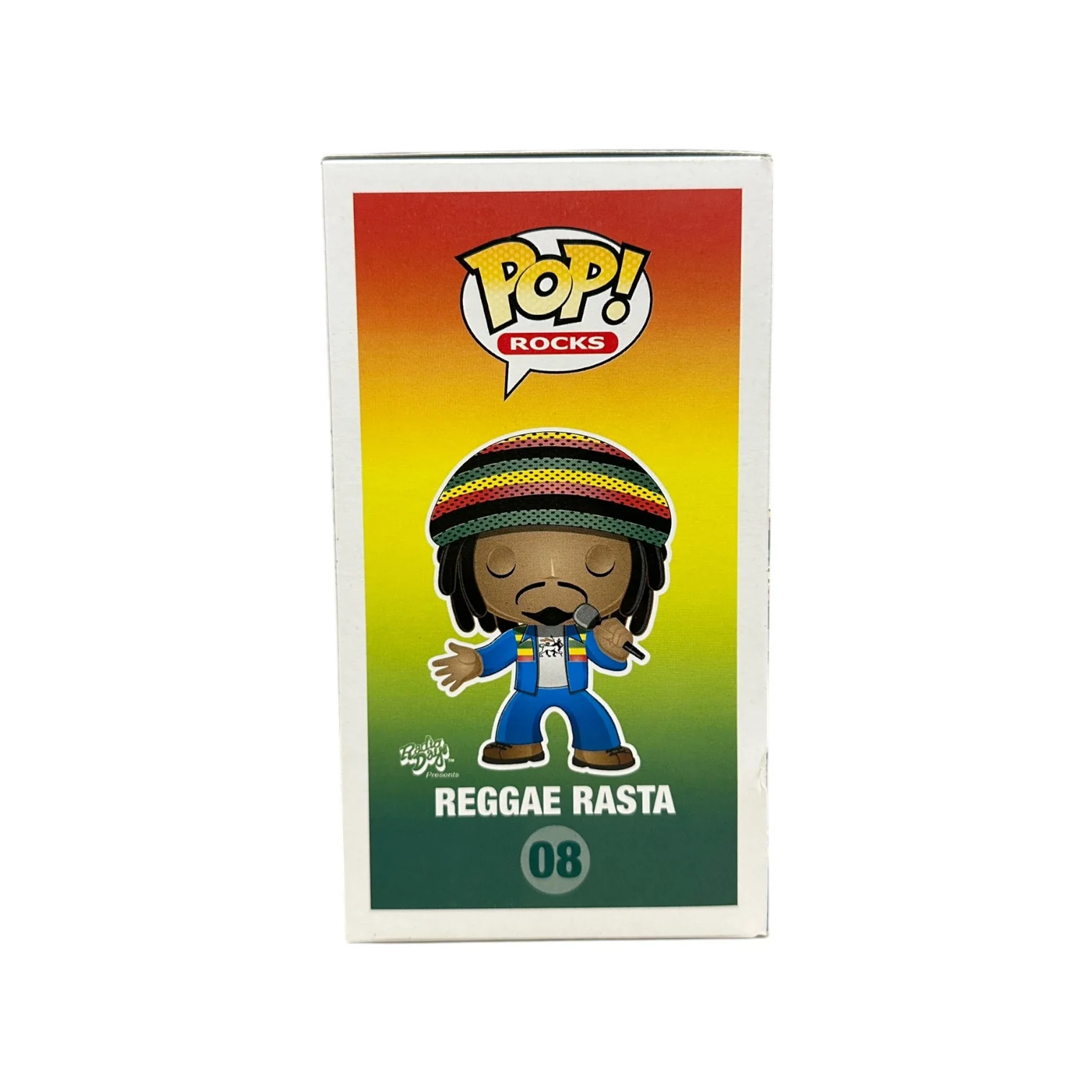 Reggae Rasta #08 (Green Jacket Chase) Funko Pop! - Rocks - 2010 Pop! - Condition 8/10 - Image 4