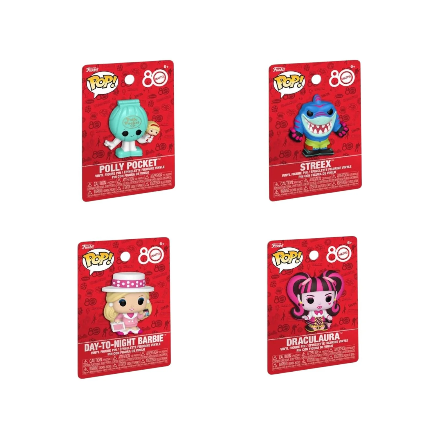 Retro Toys Funko Pop PVC Pins