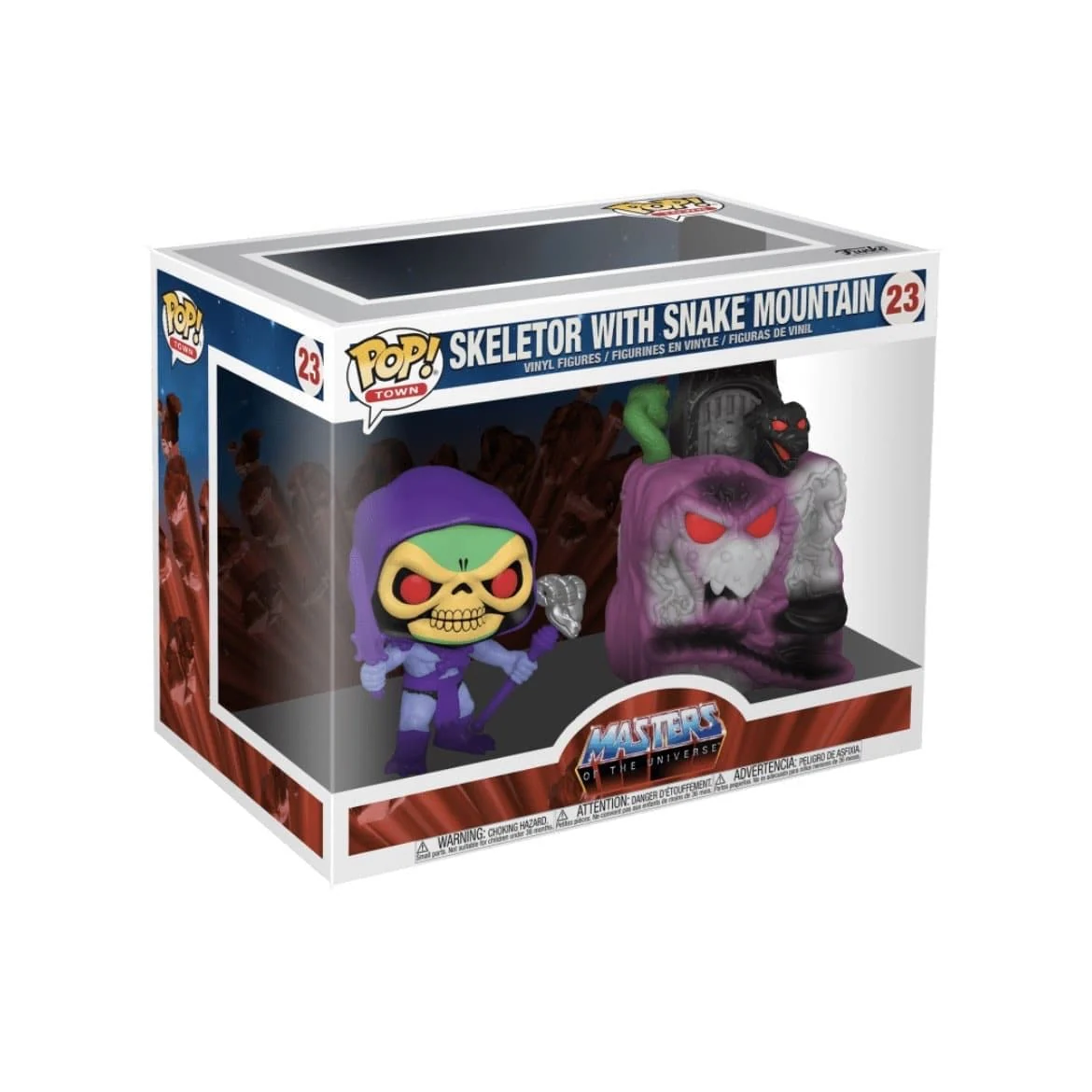 Skeleton with Snake Mountain #23 Deluxe Funko Pop! Masters Of The Universe