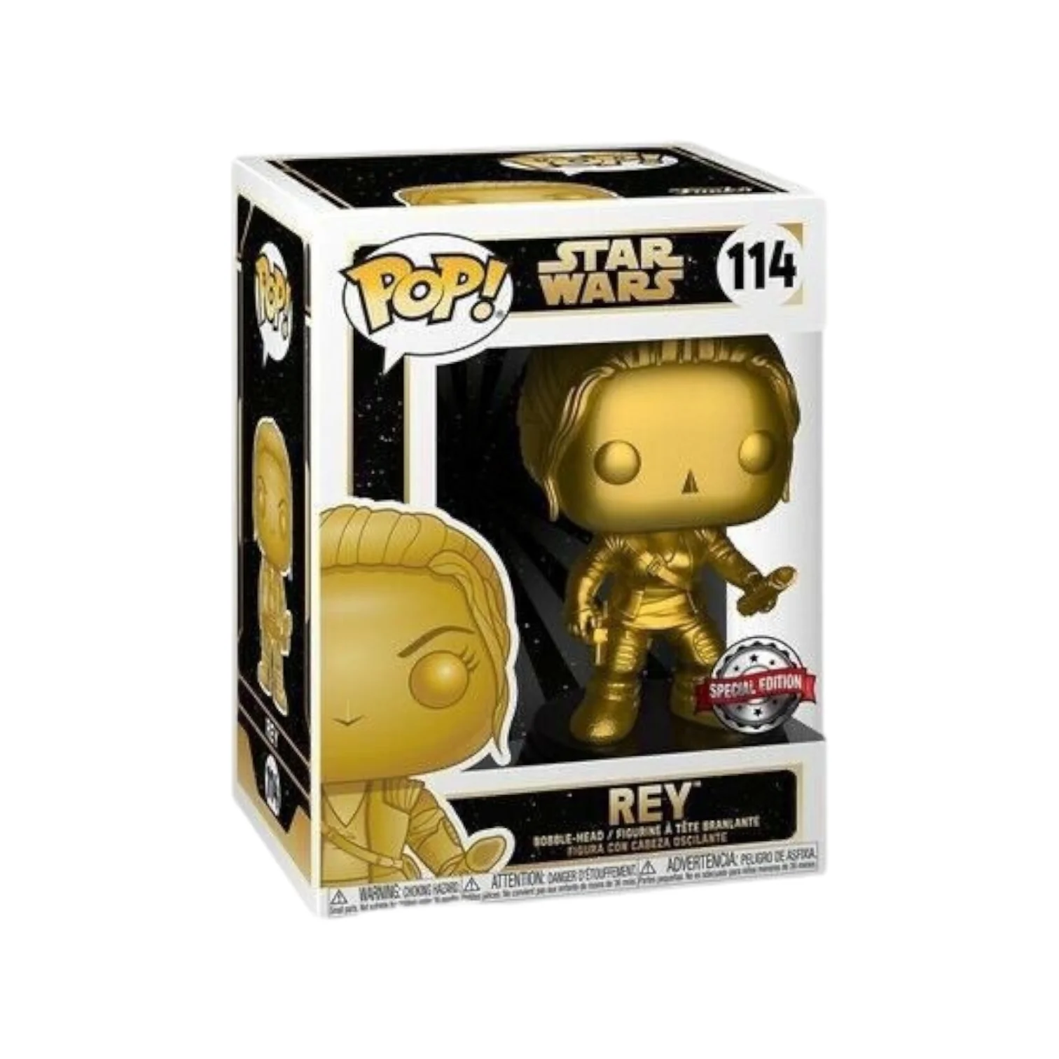 Rey #114 (Gold) Funko Pop! - Star Wars - Special Edition