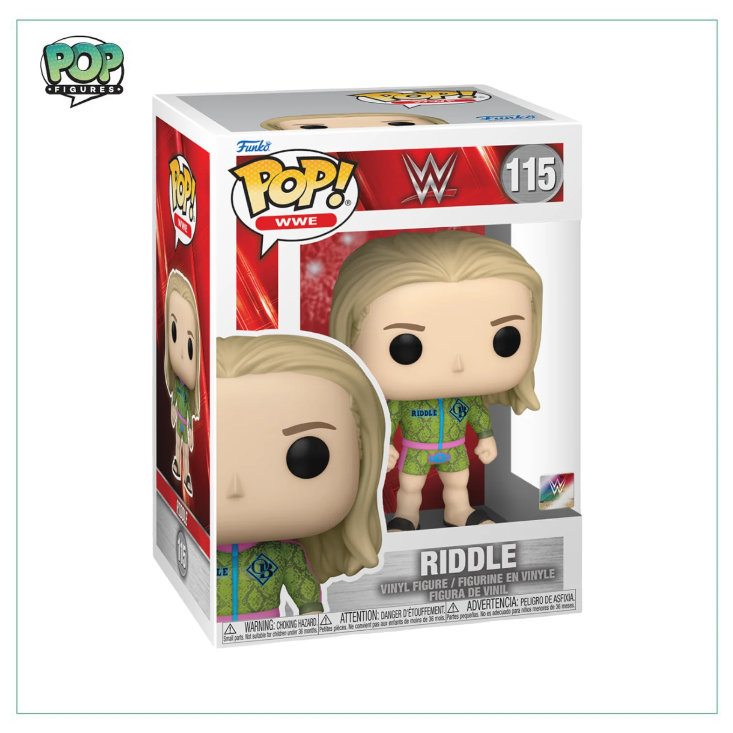 Riddle #115 Funko Pop! WWE