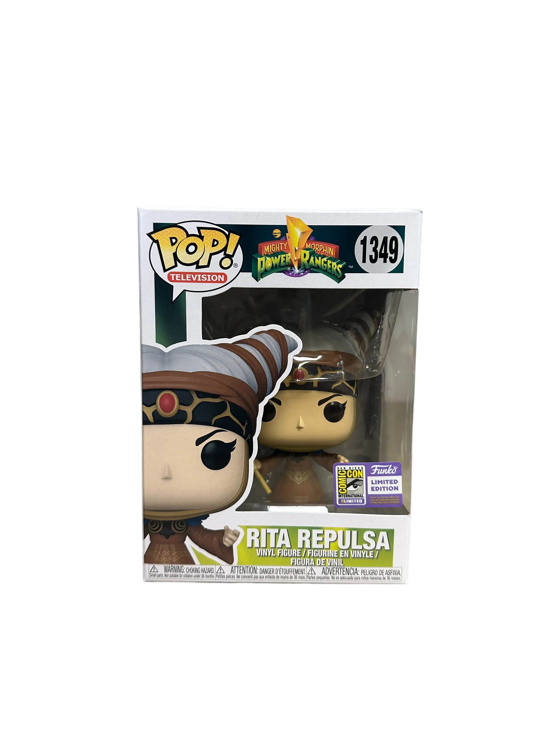 Rita Repulsa #1349 Funko Pop! - Mighty Morphing Power Rangers - SDCC 2023 Official Convention Exclusive - Condition 9/10 - Image 2