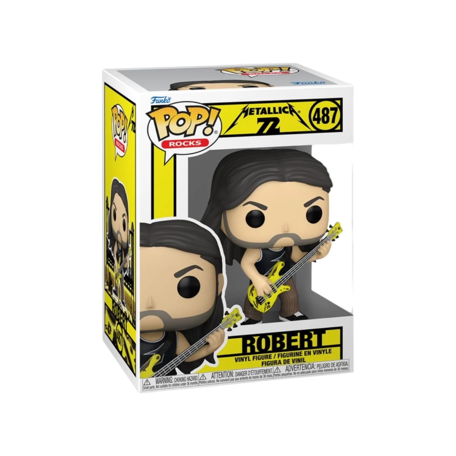 Robert #487 Funko Pop - Metallica: 72 Seasons