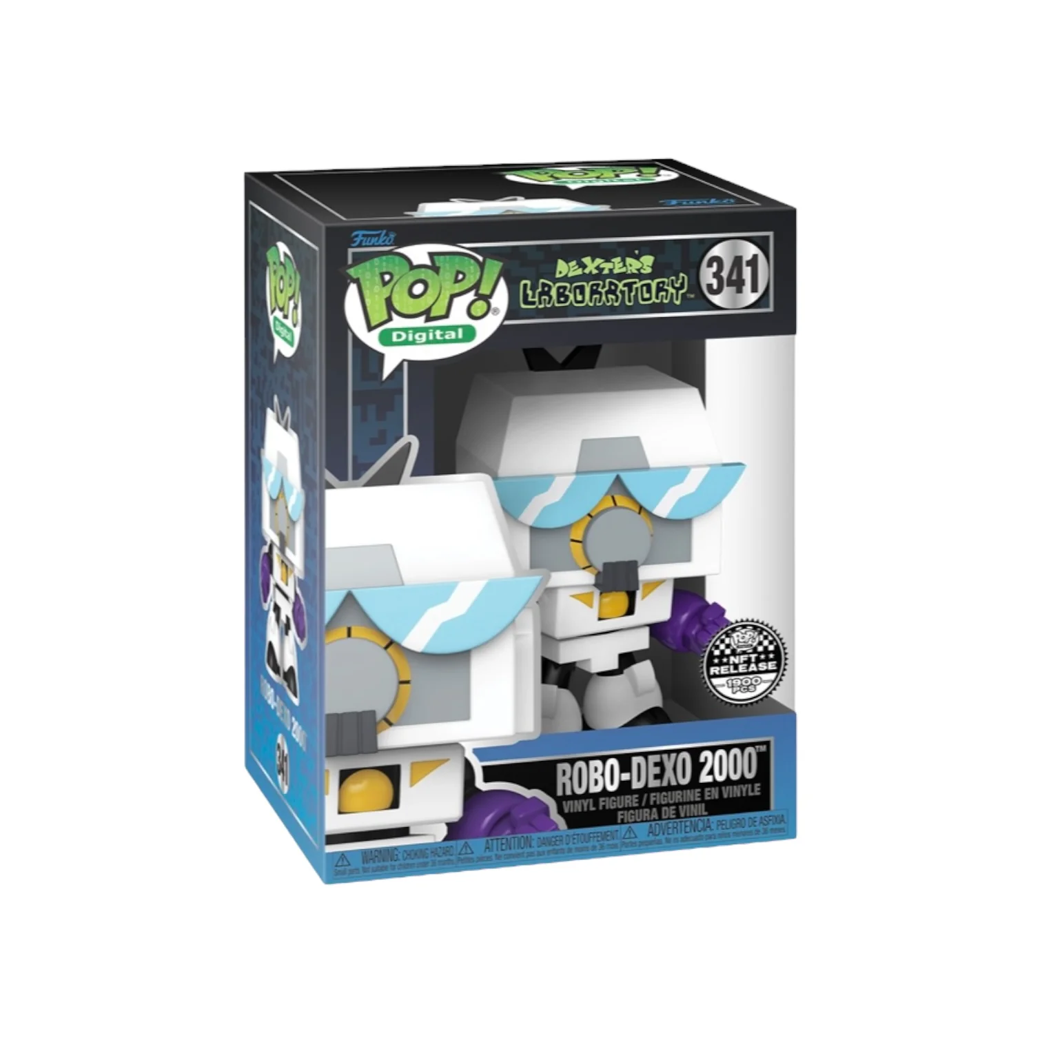 Robo-Dexo 2000 #341 Funko Pop! - Dexter's Laboratory - NFT Release Exclusive LE1900 Pcs
