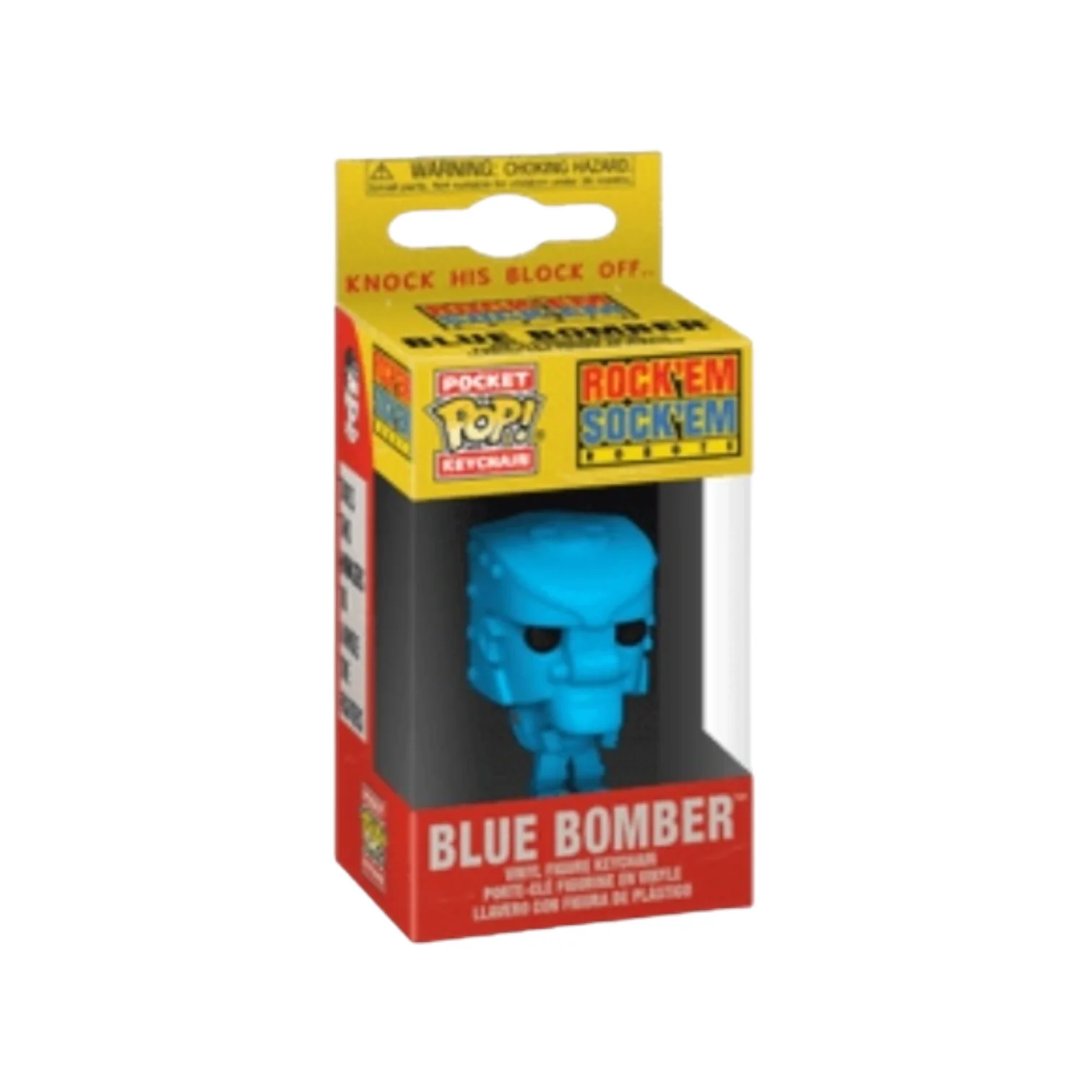 Rock 'em Sock 'em Robot (Blue) Funko Pocket Pop Keychain
