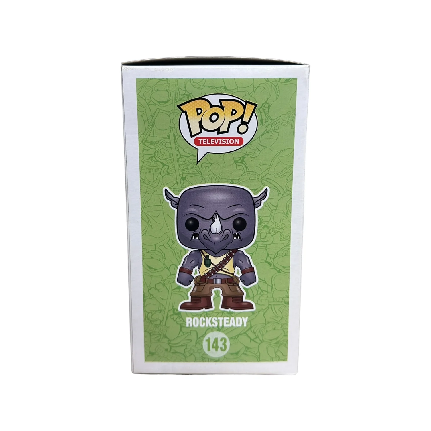Rocksteady #143 Funko Pop! - Teenage Mutant Ninja Turtles - 2014 Pop! - Condition 6.5/10 - Image 4