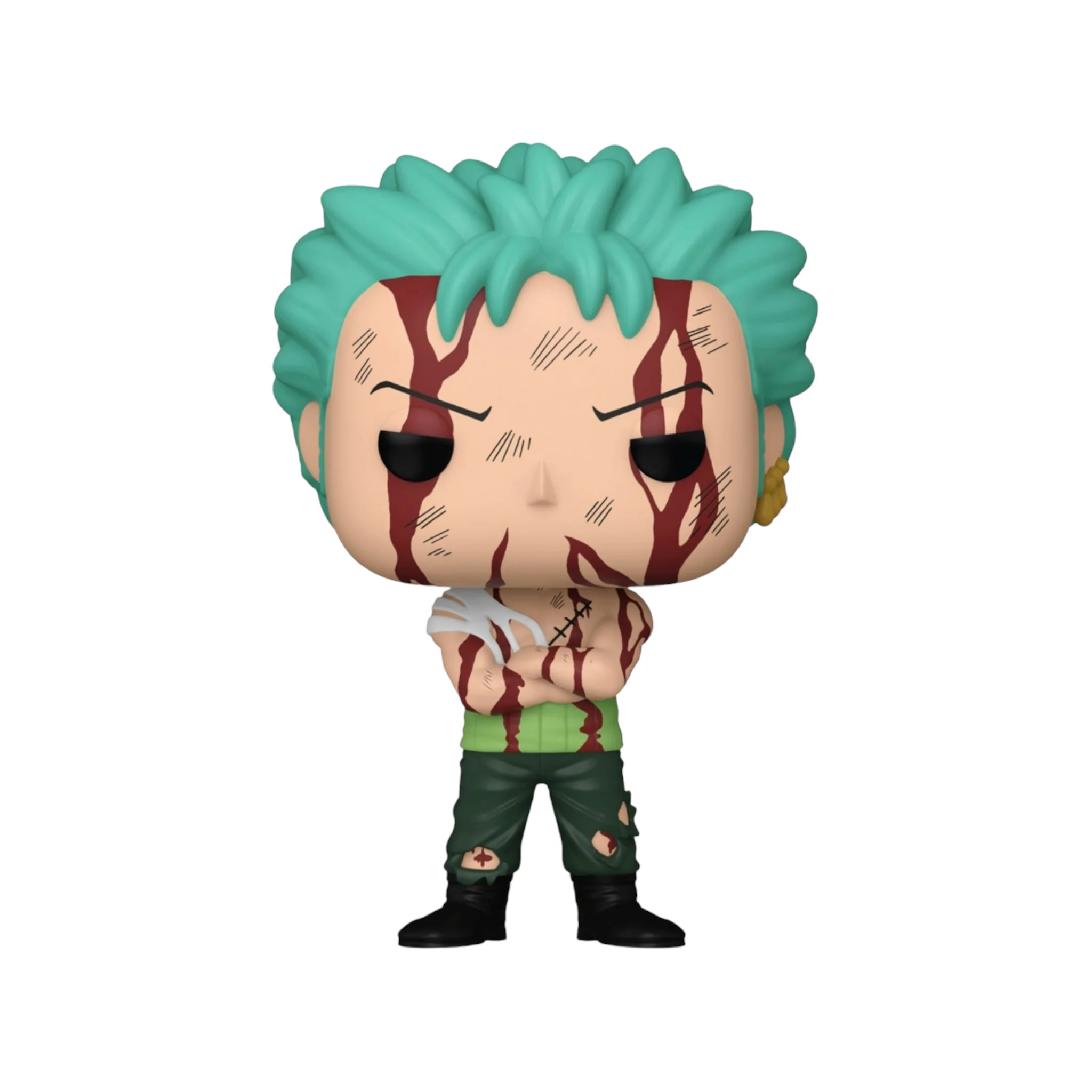 Roronoa Zoro (Nothing Happened) #1496 (Error Glow Belt) Funko Pop! - One Piece - Special Edition - Image 2