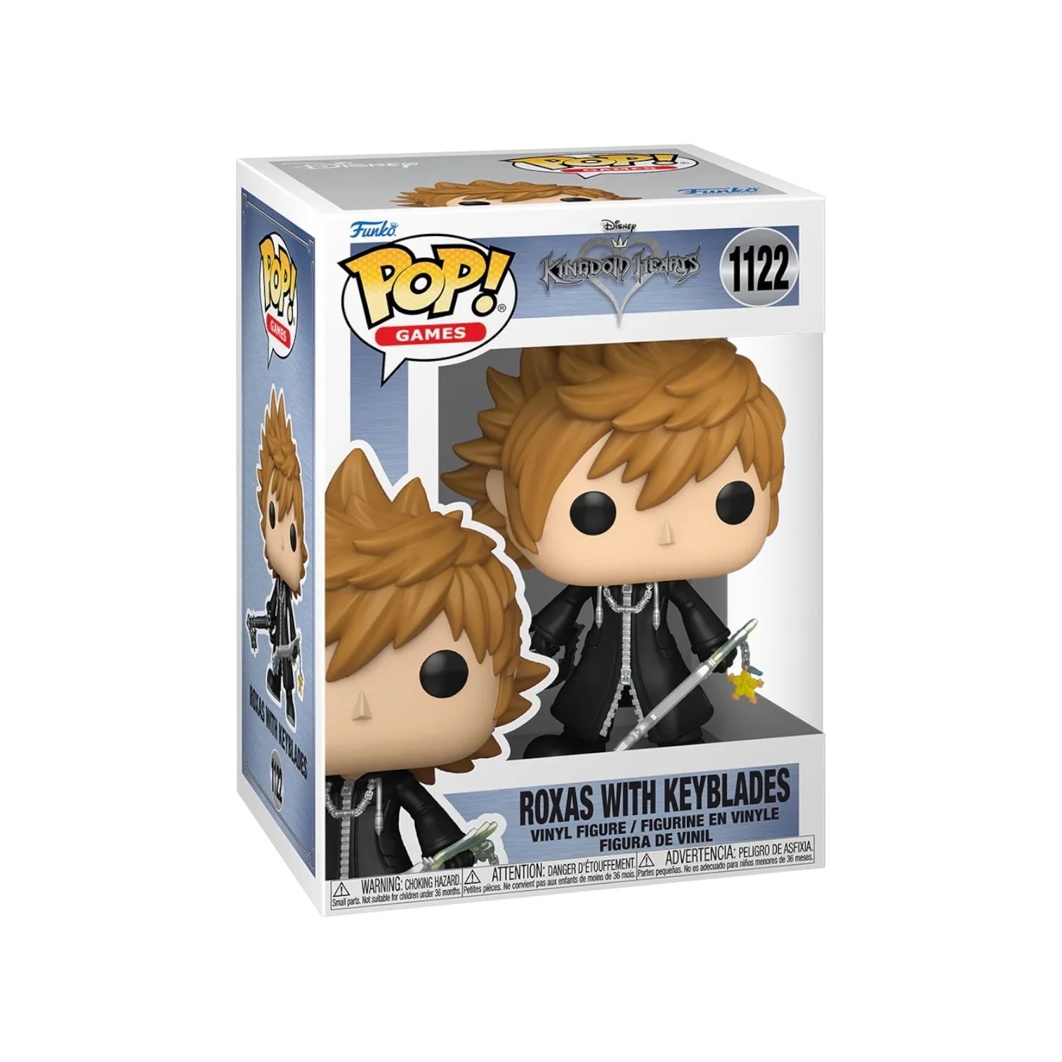 Roxas with Keyblades #1122 Funko Pop - Kingdom of Hearts