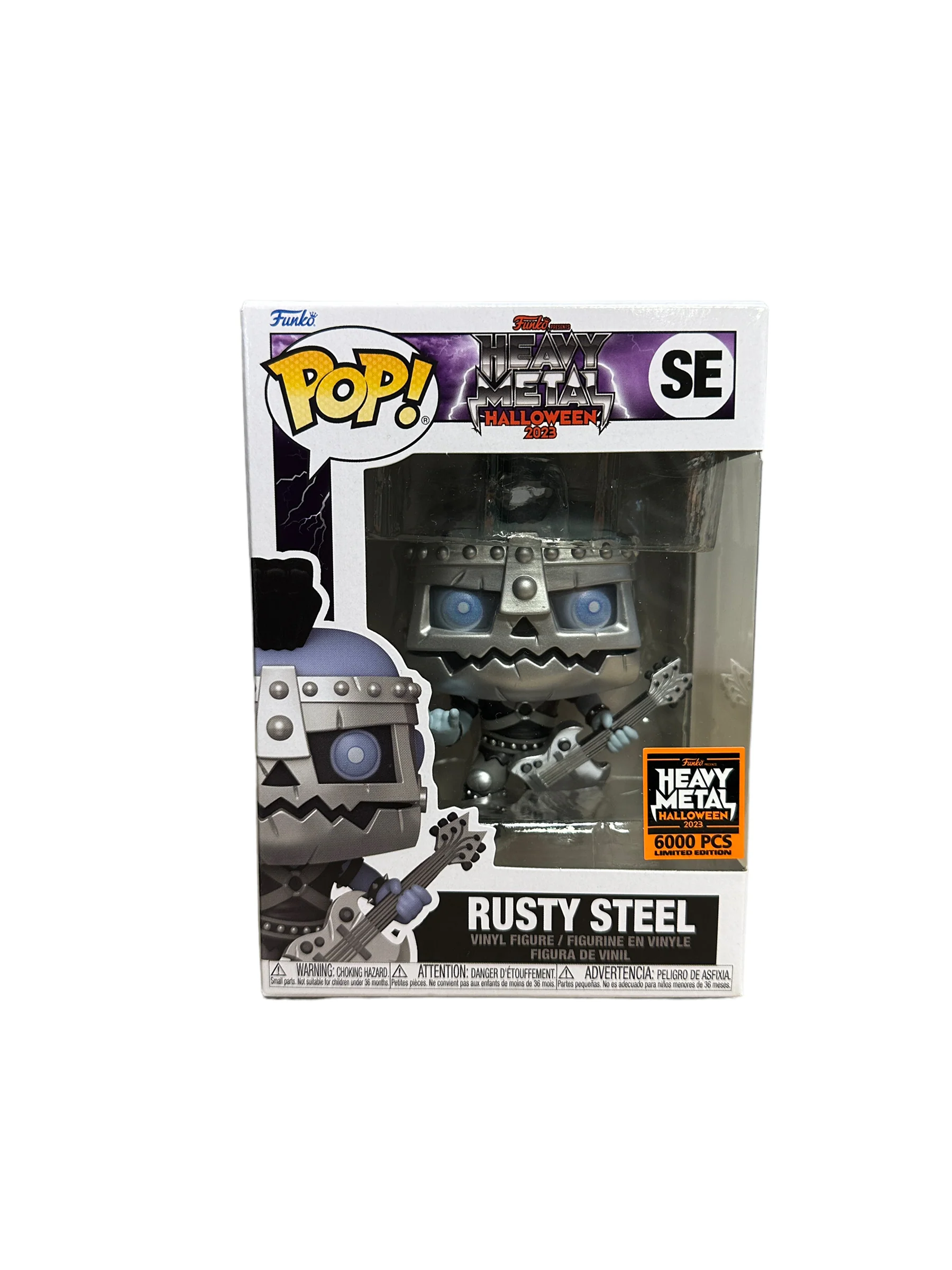 Rusty Steel Funko Pop! - Heavy Metal Halloween 2023 Exclusive LE6000 Pcs - Condition 8.5/10 - Image 2