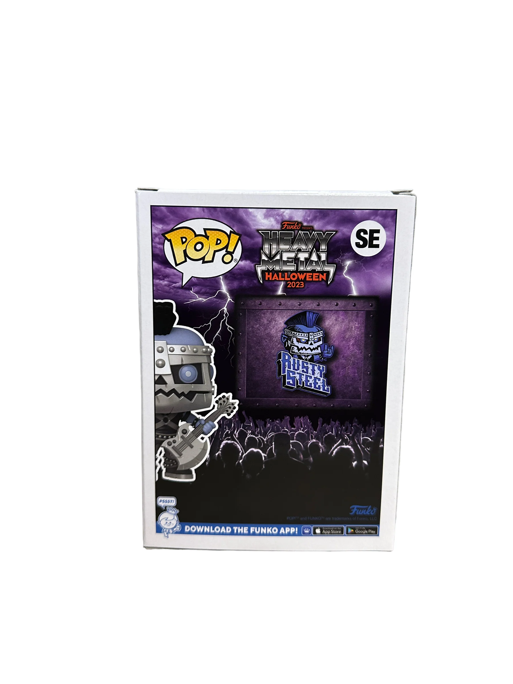 Rusty Steel Funko Pop! - Heavy Metal Halloween 2023 Exclusive LE6000 Pcs - Condition 8.5/10 - Image 4