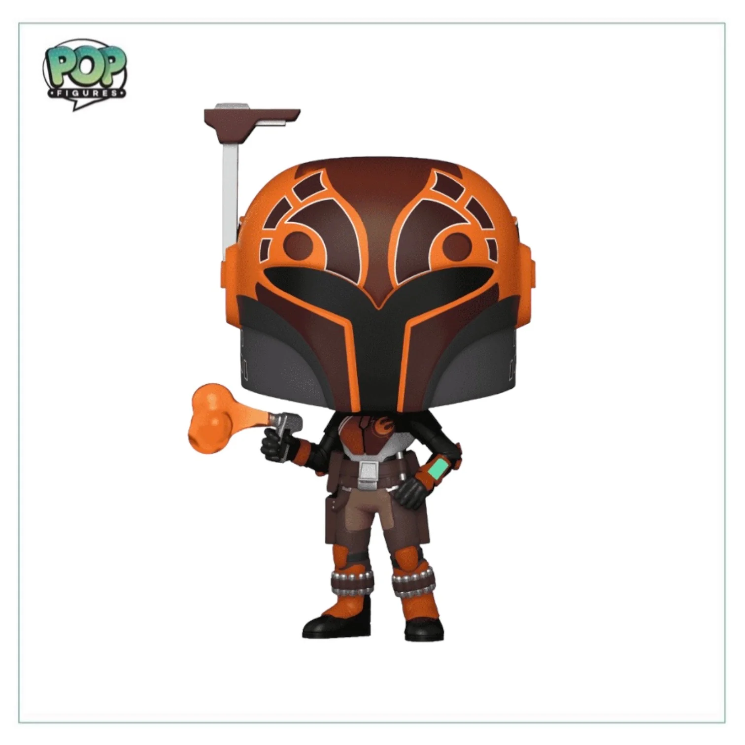 Sabine Wren #679 (Metallic) Funko Pop! - Star Wars: Rebels - Boxlunch Exclusive - Image 2