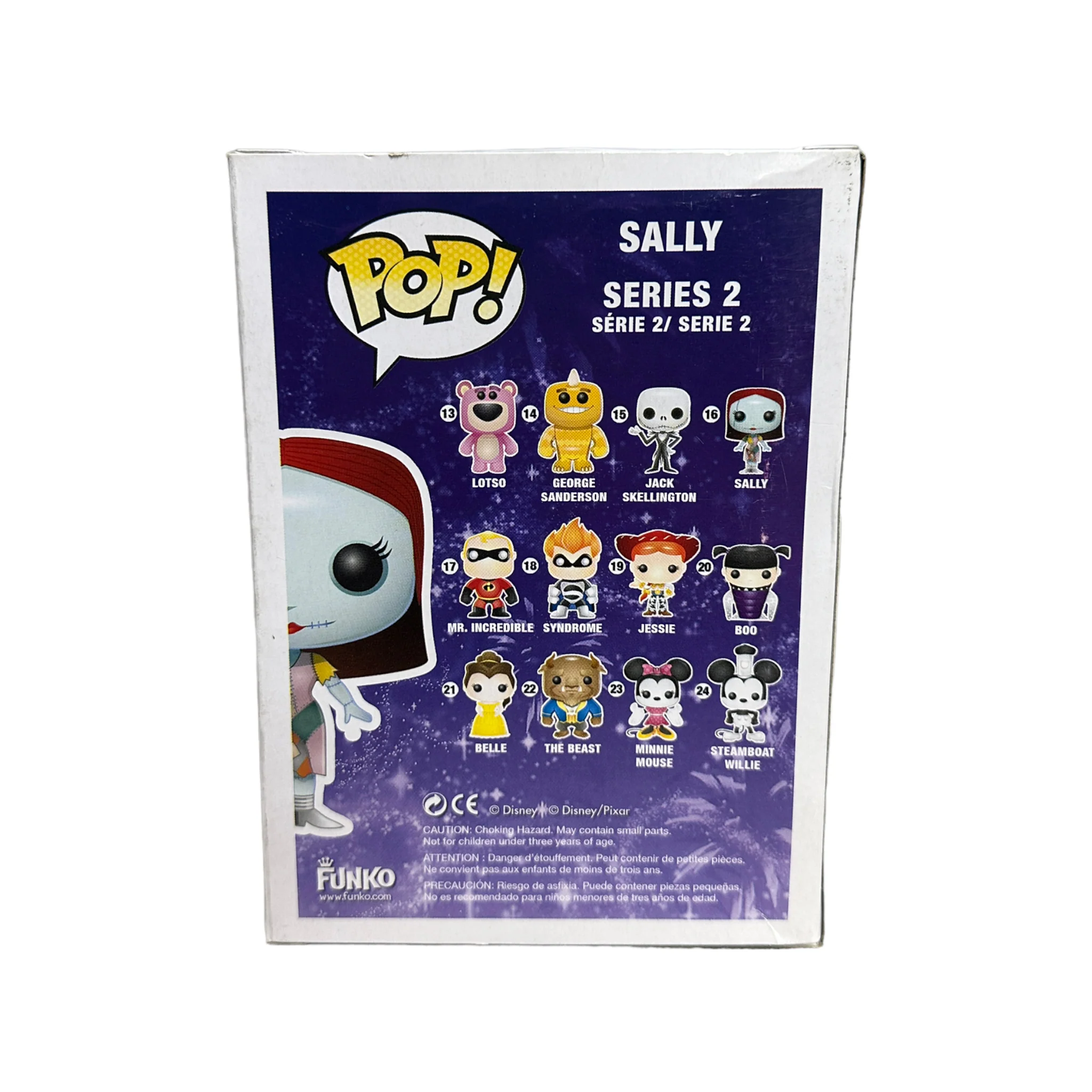 Sally #16 (Glows in the Dark) Funko Pop! - Disney Series 2 - No Sticker - Condition 7/10 - Image 3