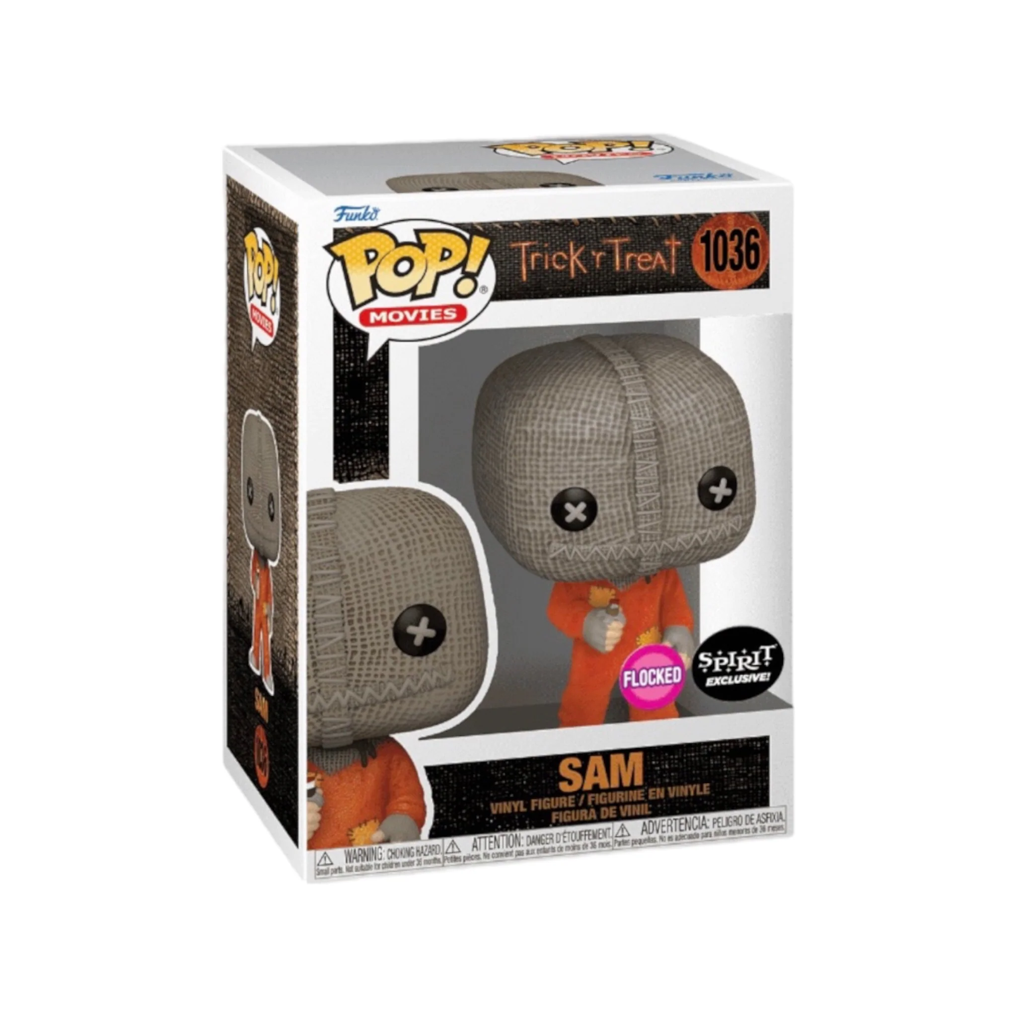 Sam #1036 (Flocked) Funko Pop! - Trick 'r Treat - Spirit Exclusive