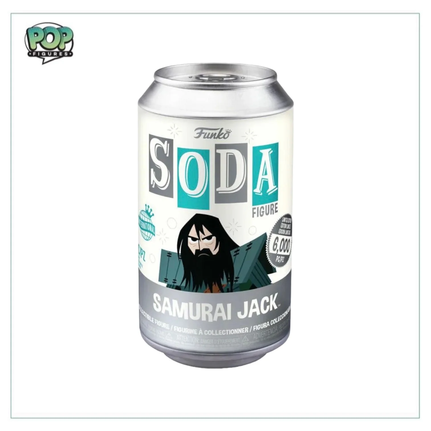 Samurai Jack Funko Soda Vinyl Figure! - Samurai Jack - International LE6000 Pcs - Chance of Chase