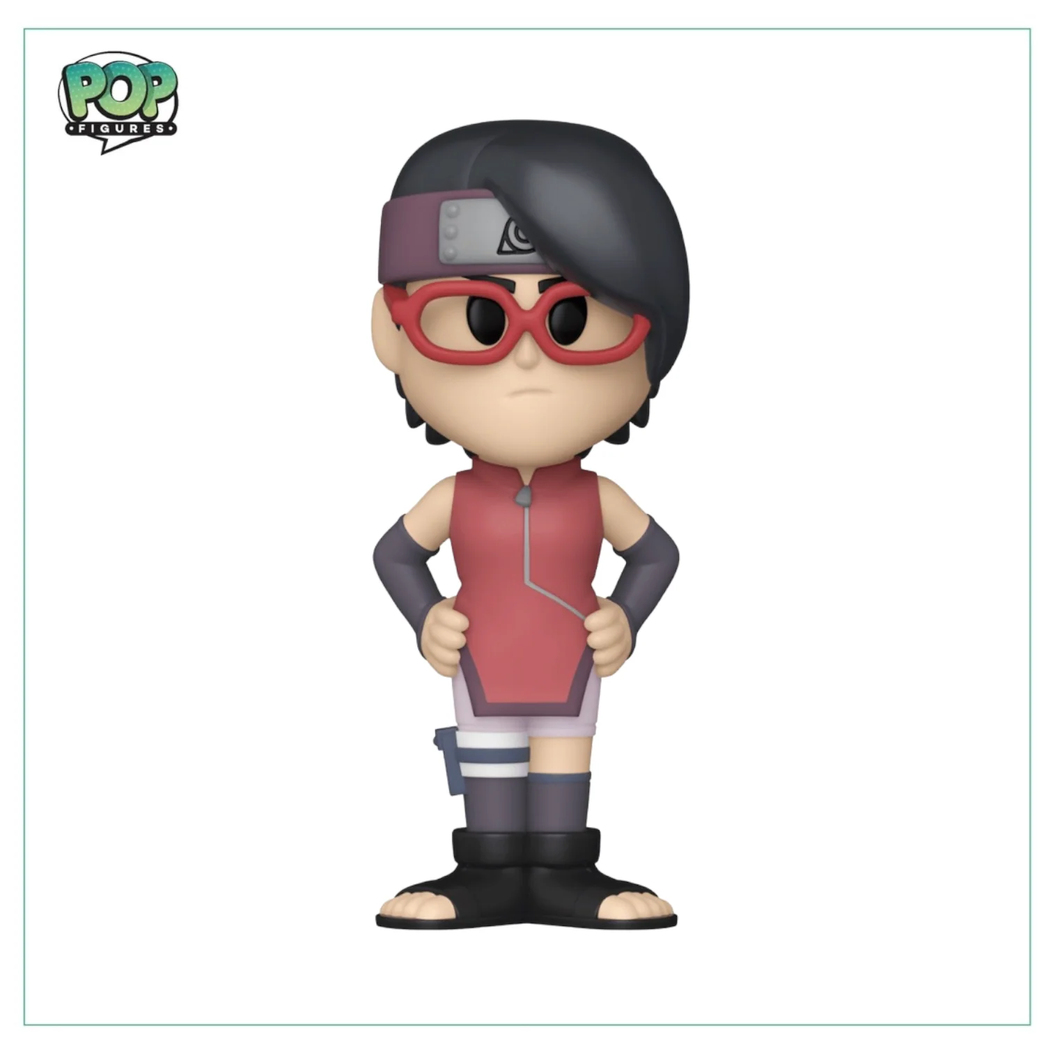 Sarada Uchiha Funko Soda Vinyl Figure! - Boruto -  LE12500 Pcs - Chance Of Chase - Image 2