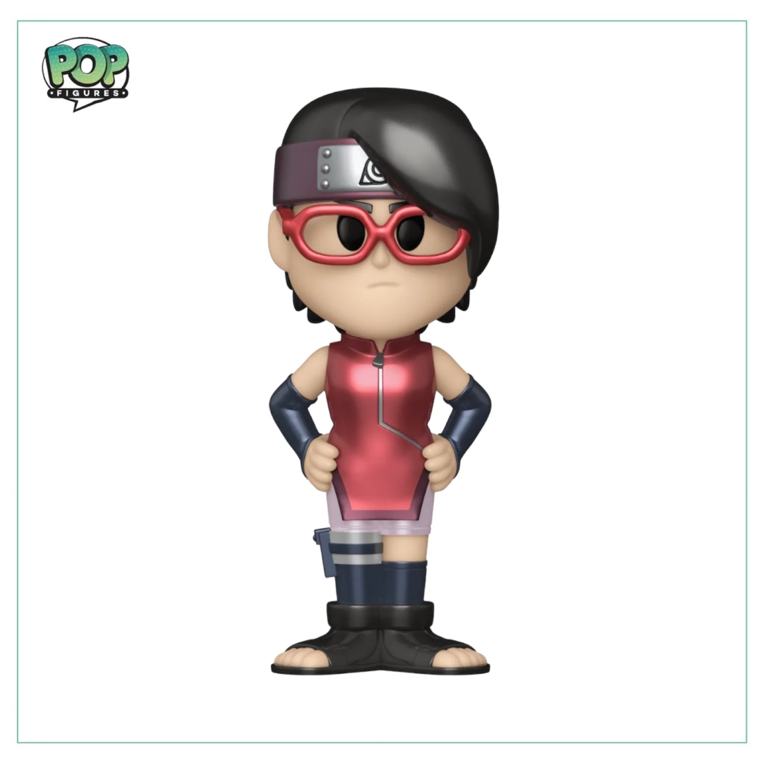 Sarada Uchiha Funko Soda Vinyl Figure! - Boruto -  LE12500 Pcs - Chance Of Chase - Image 3