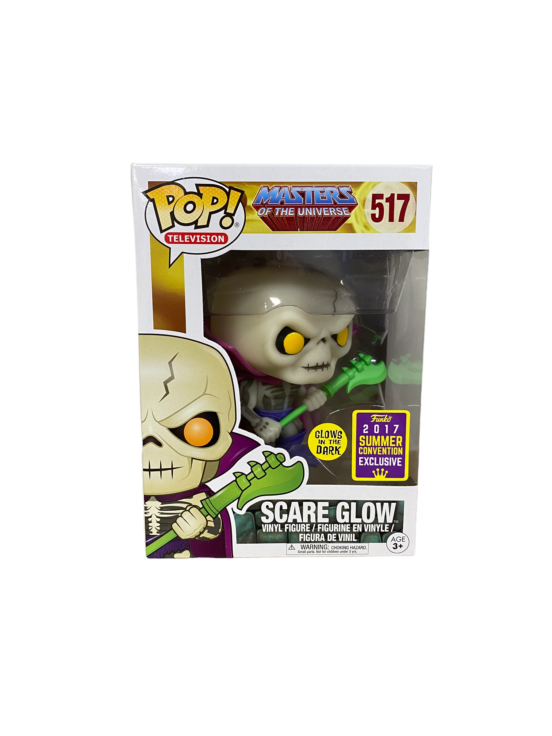 Scare Glow #517 (Glows in The Dark) Funko Pop! - Masters of The Universe - SDCC 2017 Shared Exclusive - Condition 9/10 - Image 2