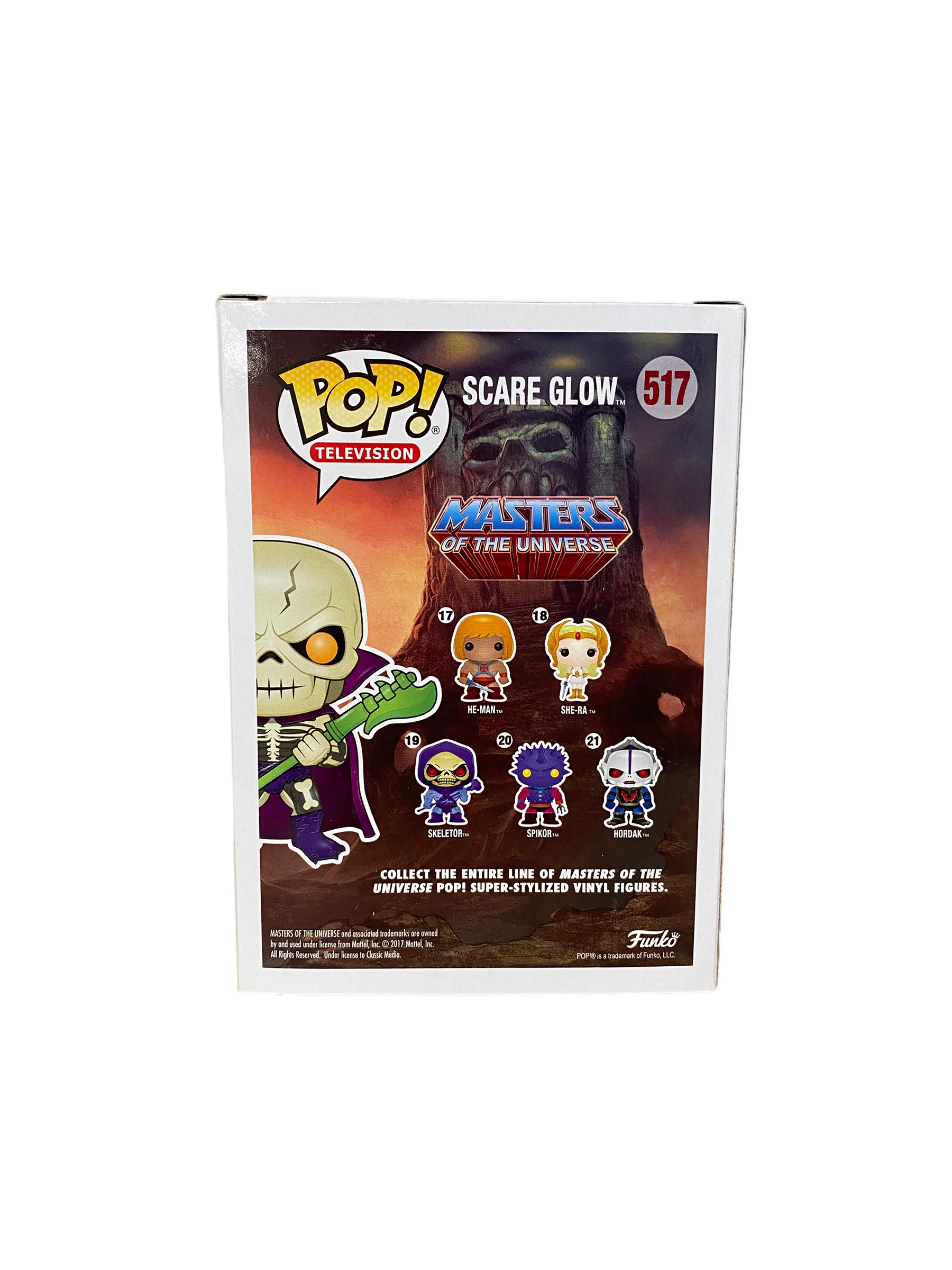 Scare Glow #517 (Glows in The Dark) Funko Pop! - Masters of The Universe - SDCC 2017 Shared Exclusive - Condition 9/10 - Image 4