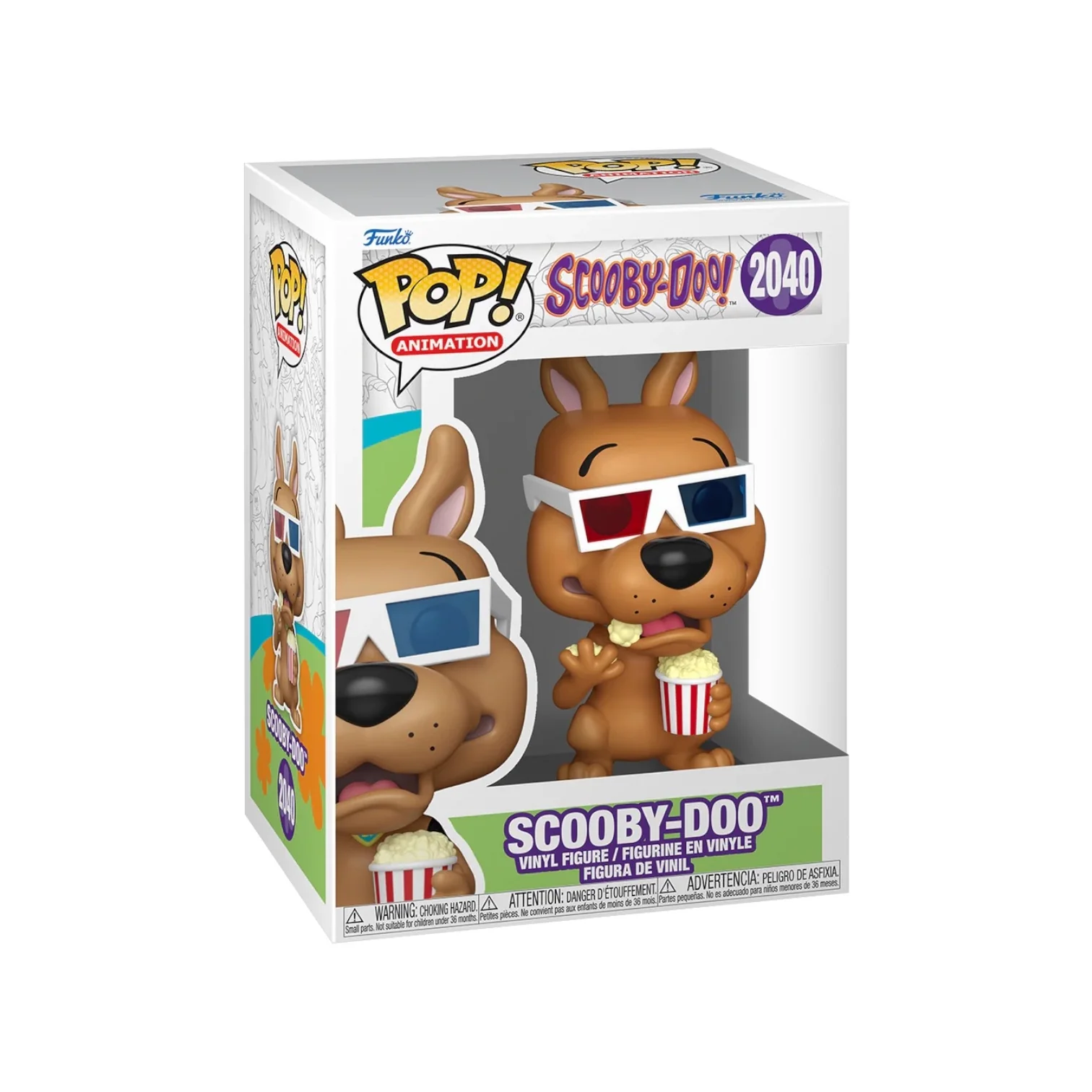 Scooby-Doo in 3D Glassses #2040 Funko Pop - Scooby-Doo