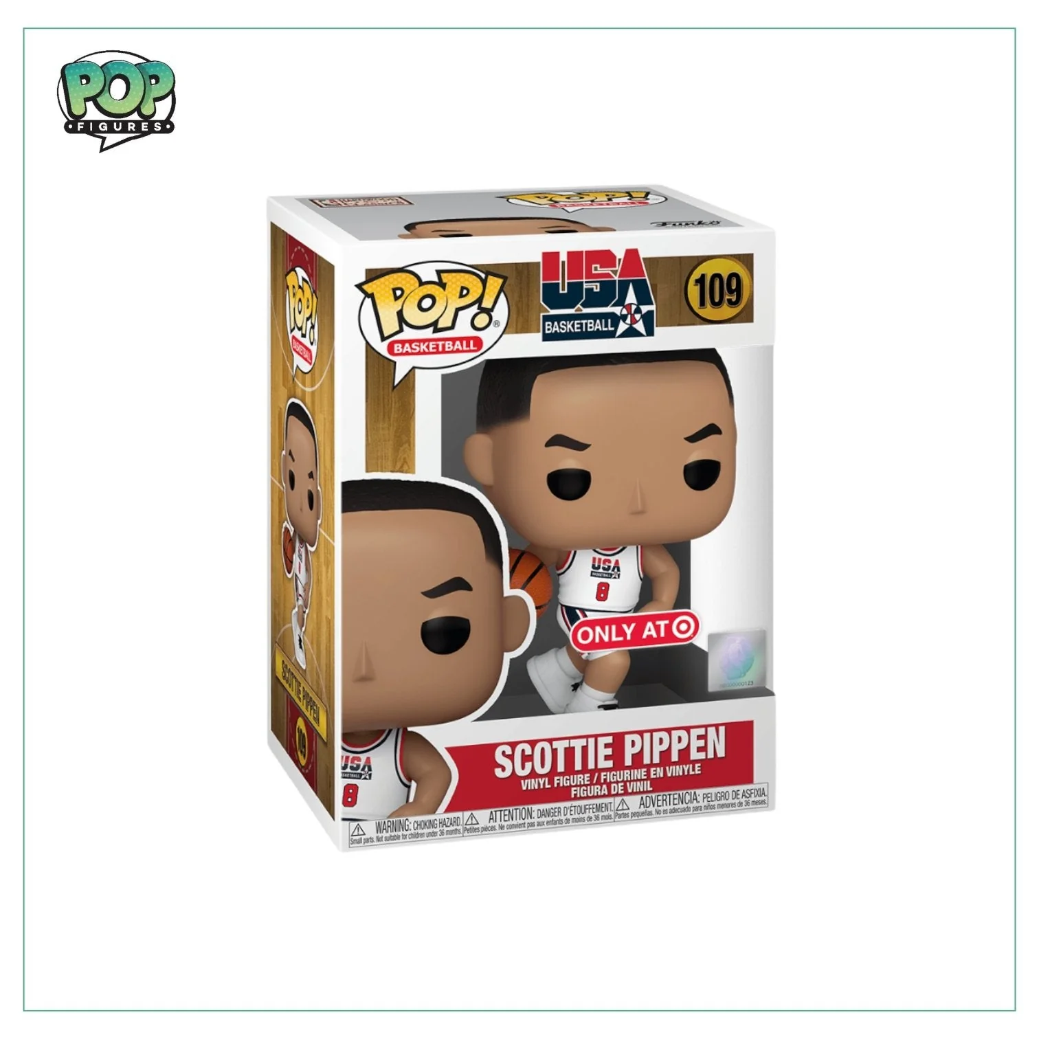 Scottie Pippen #109 Funko Pop! - USA Basketball - Special Edition