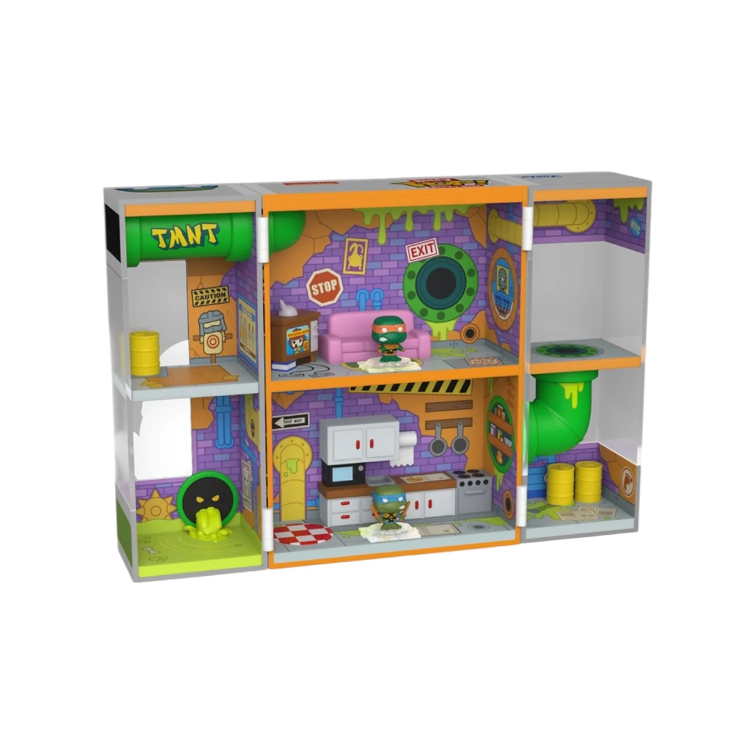 Sewer Lair Bitty Box - Teenage Mutant Ninja Turtles - Image 2