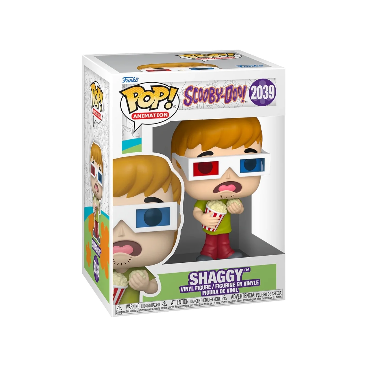 Shaggy in 3D Glassses #2039 Funko Pop - Scooby-Doo