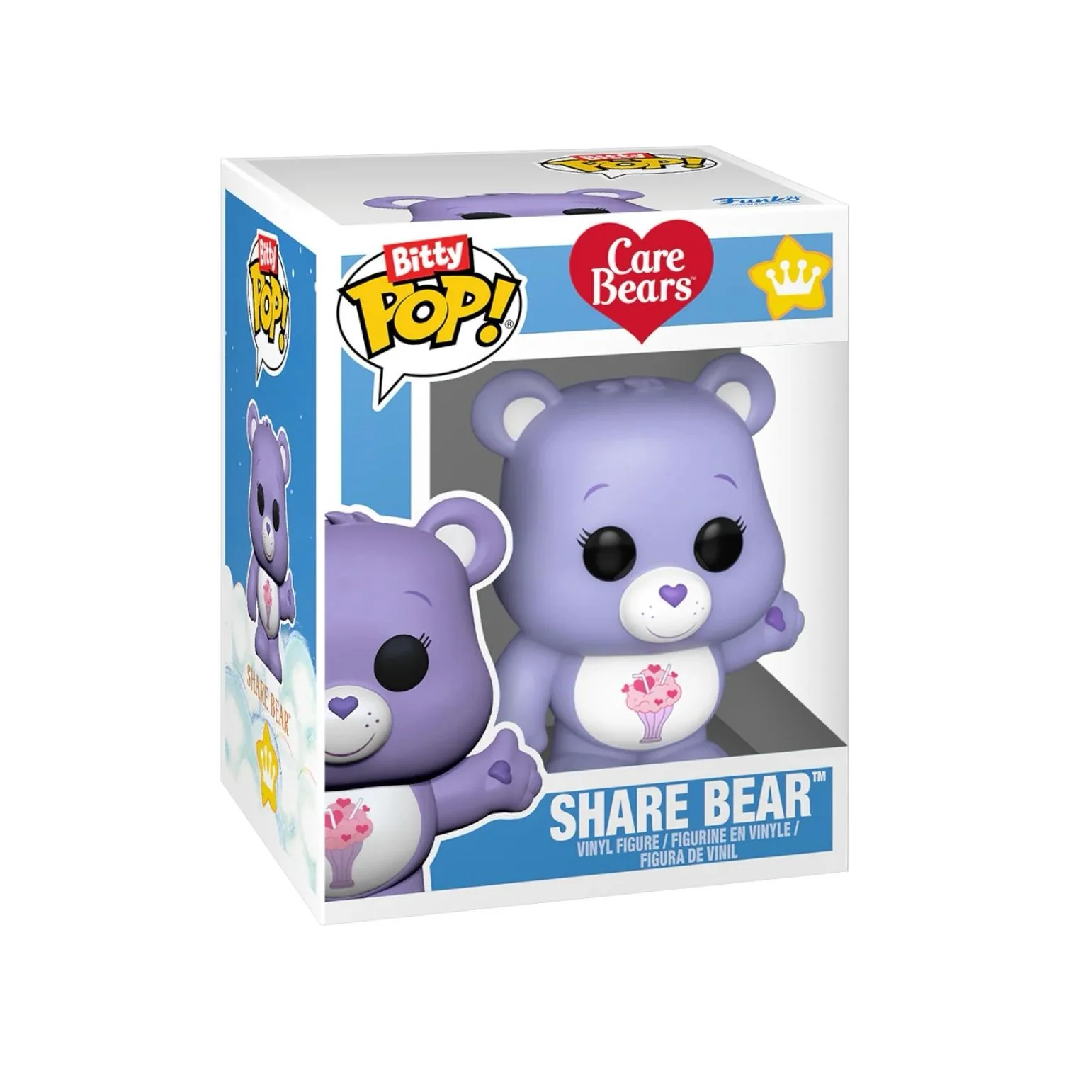 Share Bear and Cloud Mobile Funko - Bitty Pop Ride - The Care Bears - Image 3