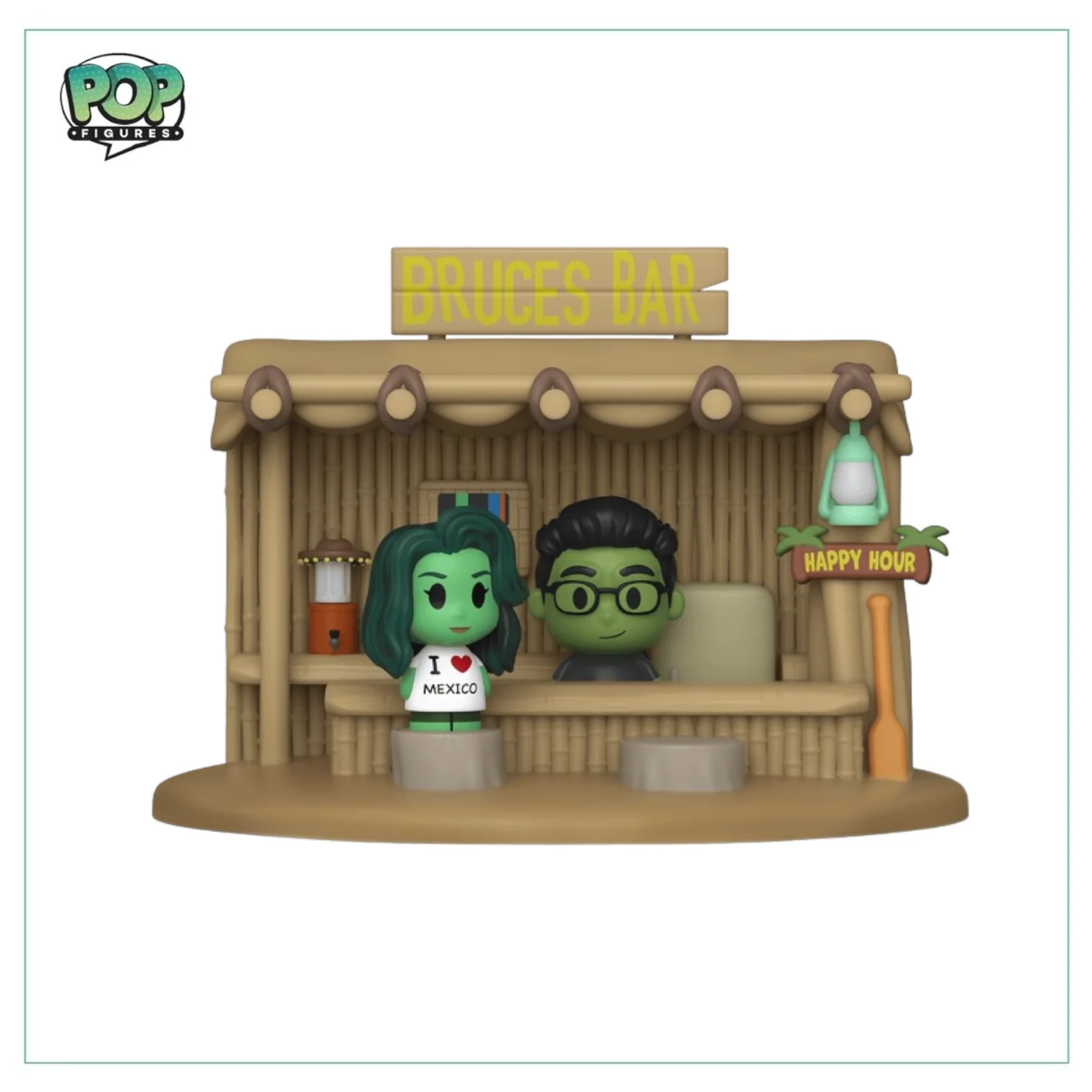 She Hulk & Hulk Mini Moment Funko Pop! - She Hulk - Special Edition - Image 2